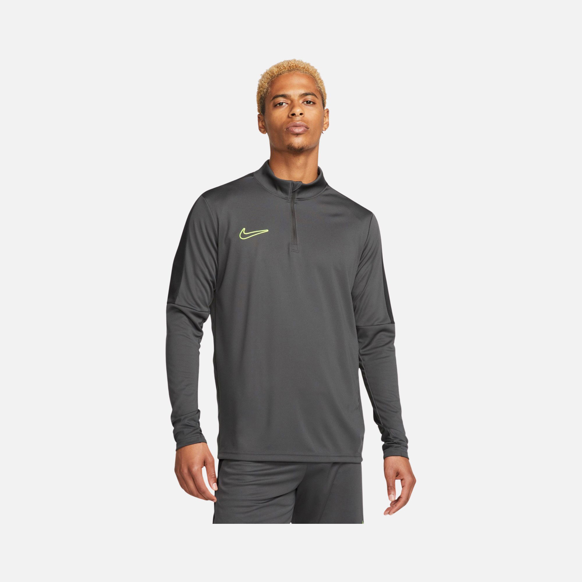Nike Dri-Fit Academy 23 Soccer Drill 1/2-Zip Long-Sleeve Erkek Tişört