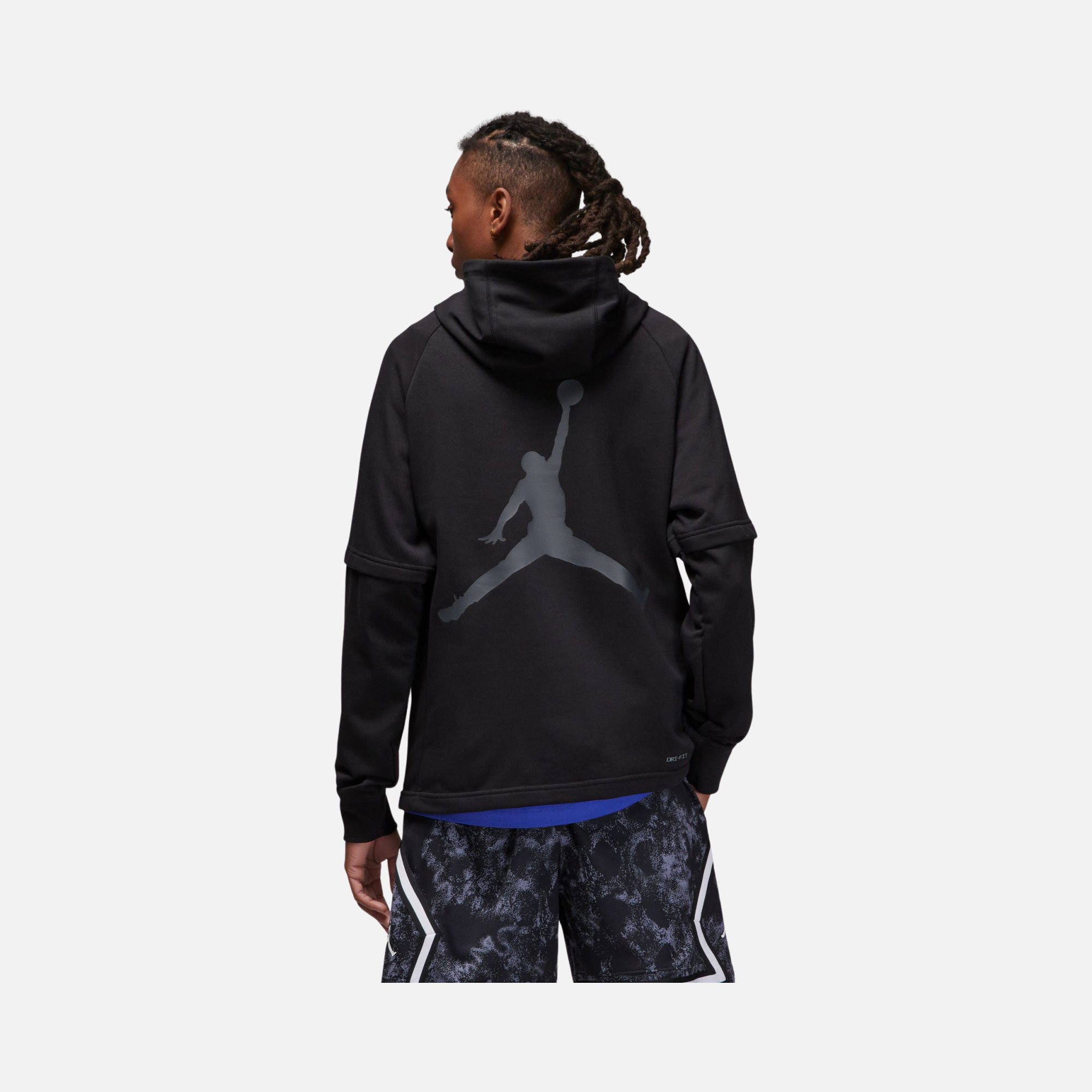 Nike Jordan Dri-Fit Breakfast Club Graphic Fleece Hoodie Erkek Sweatshirt