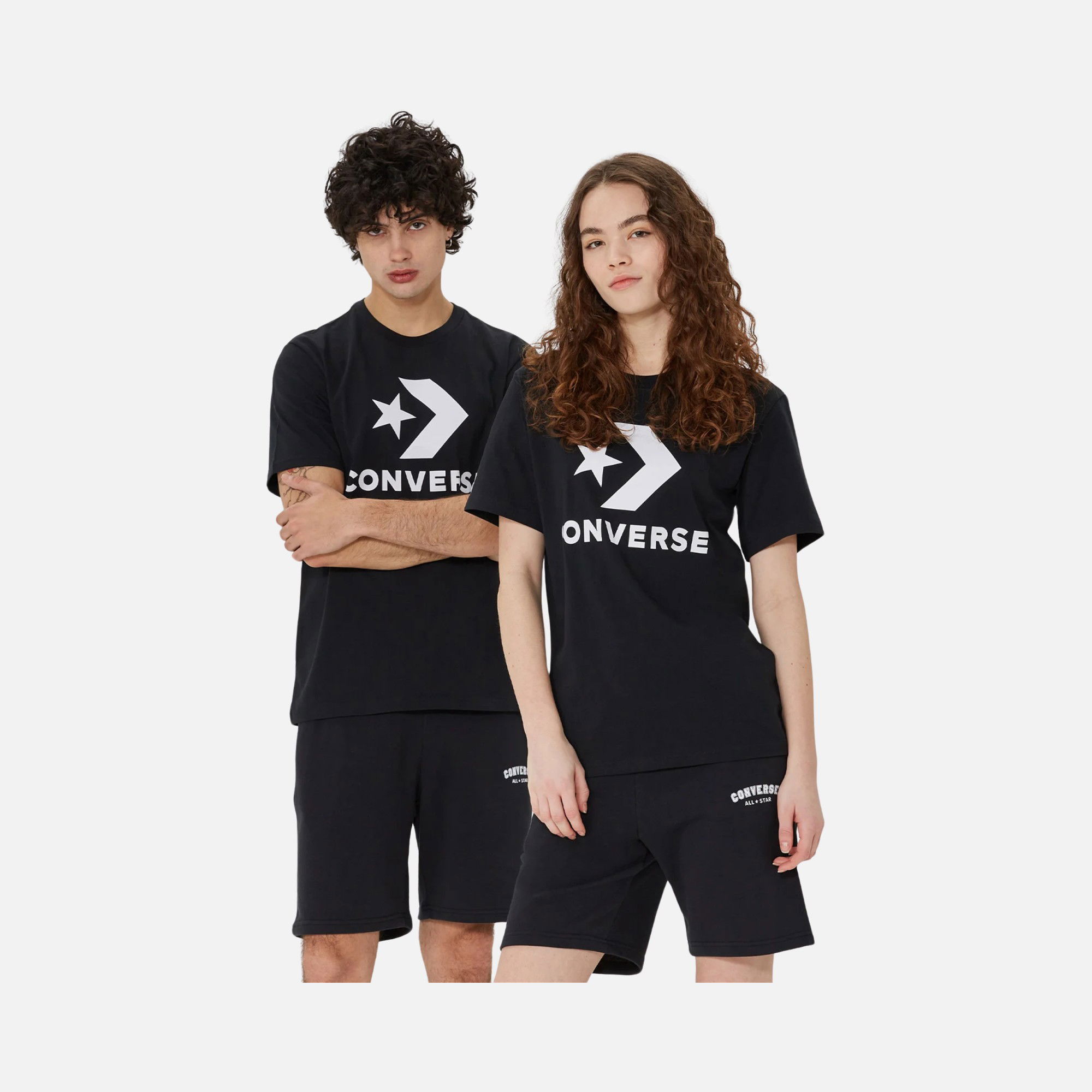 Converse Go To Star Chevron Logo Standard Fit Short-Sleeve Unisex Tişört