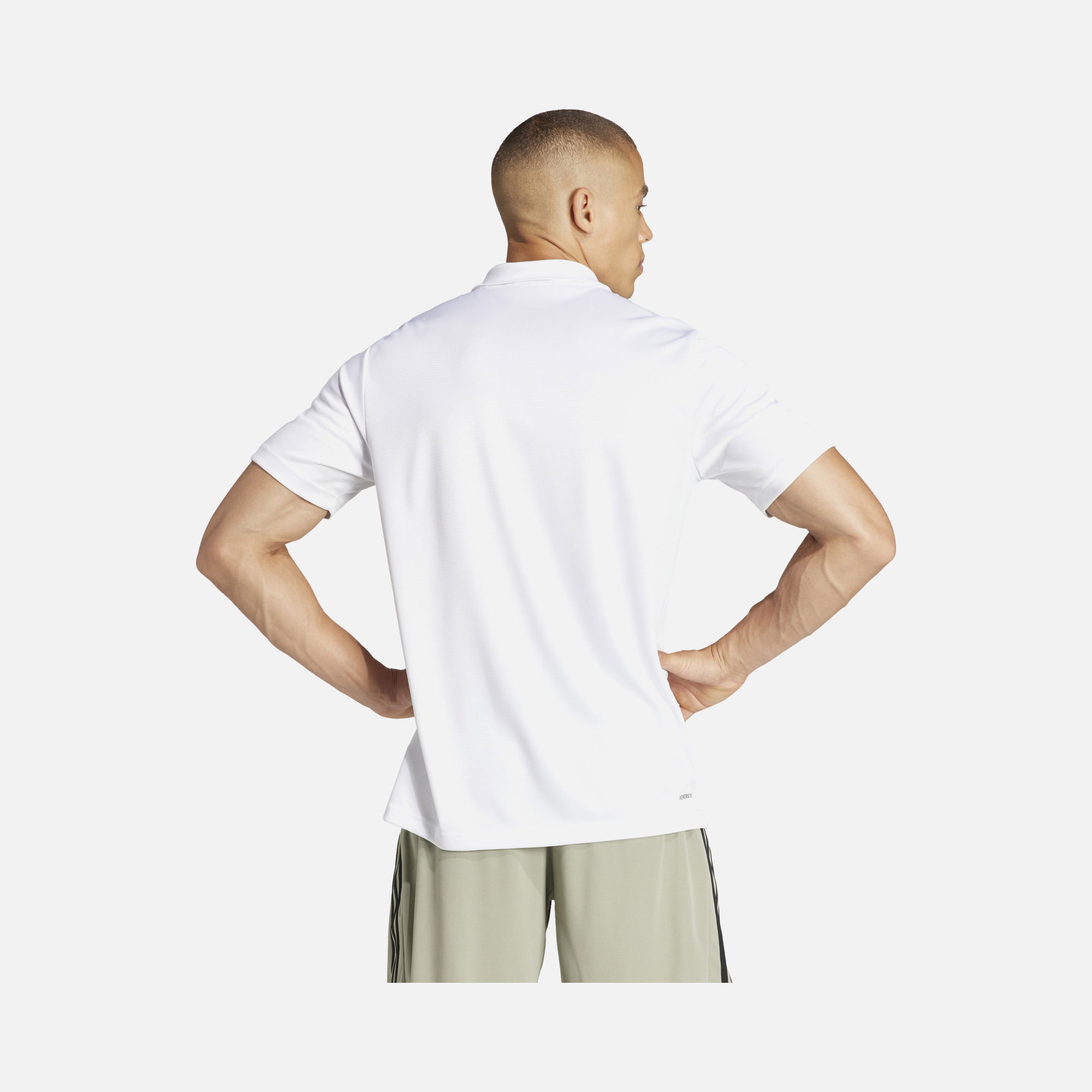 adidas AEROREADY Train Essentials Training Polo Short-Sleeve Erkek Tişört