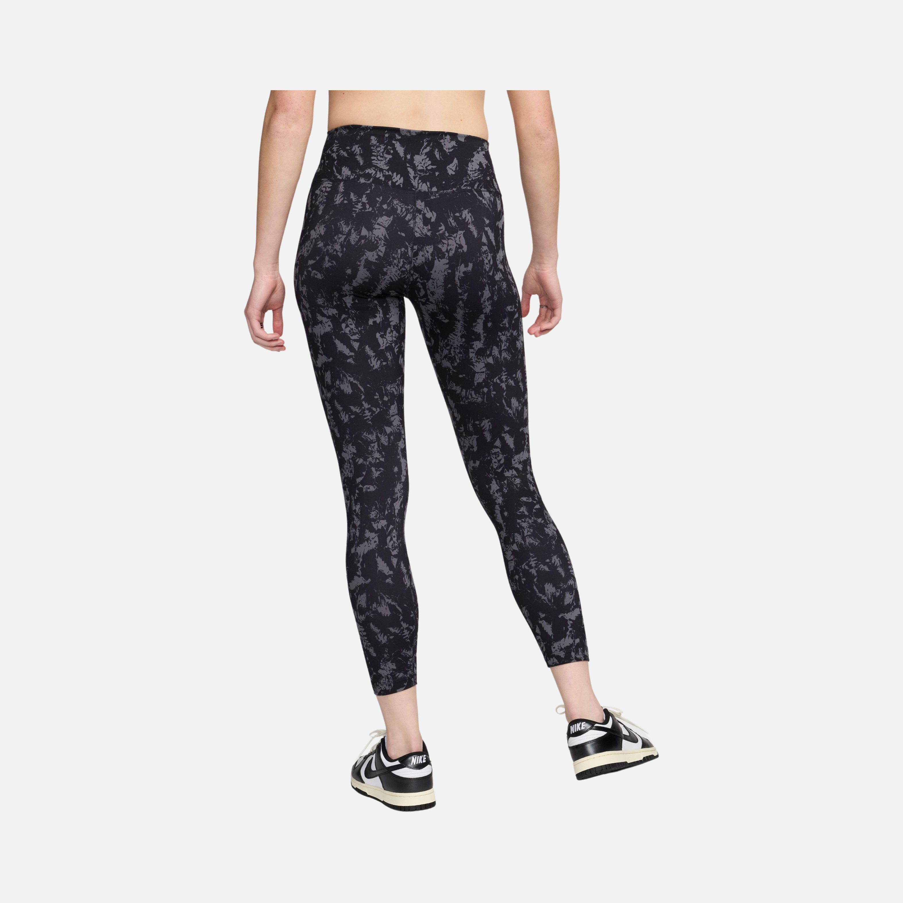 Nike One Dri-Fit High-Waisted 7/8 Printed Training Kadın Tayt