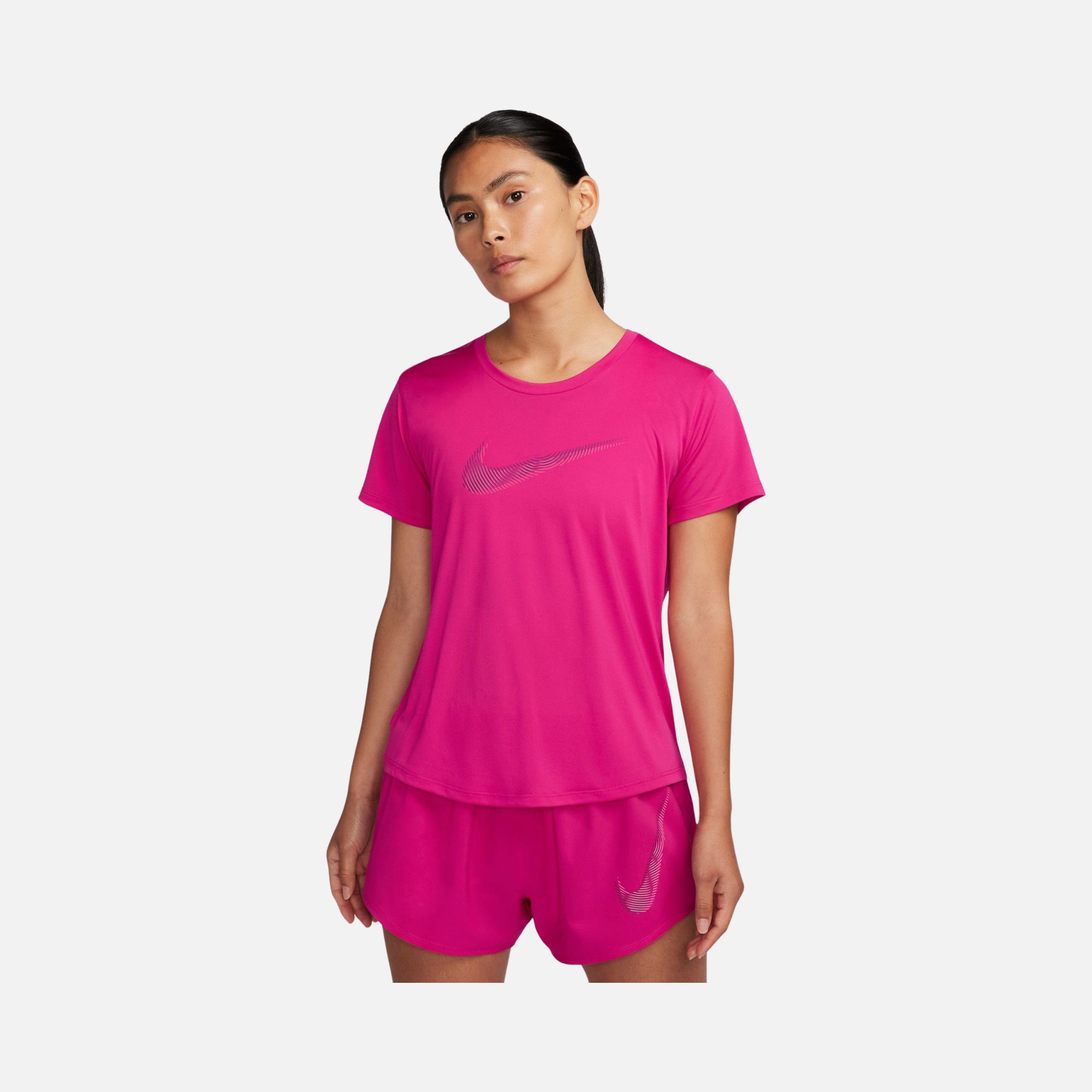 Nike Dri-Fit Swoosh Running FA23 Short-Sleeve Kadın Tişört