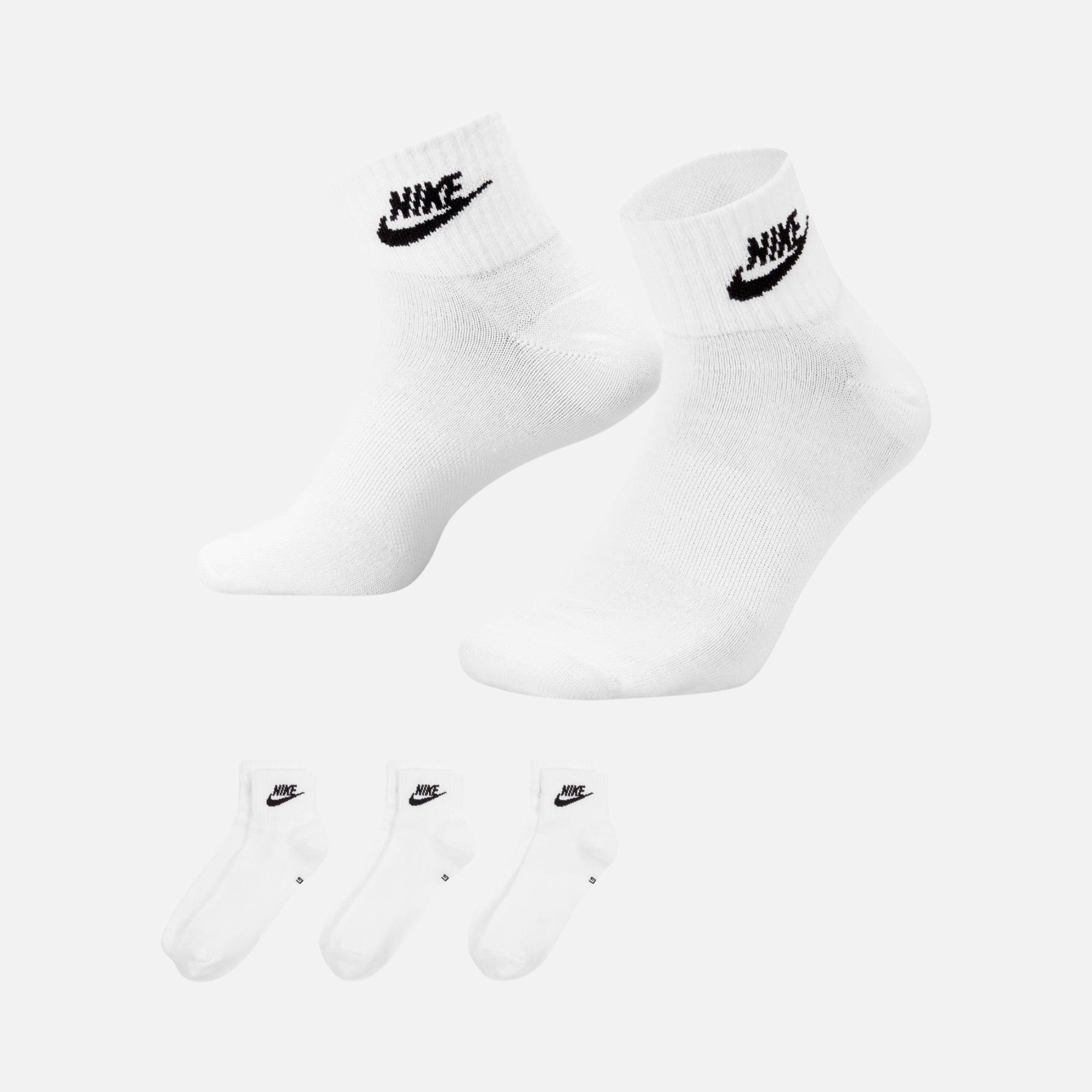 Nike Sportswear Everyday Essential Ankle FW23 (3 Pairs) Unisex Çorap