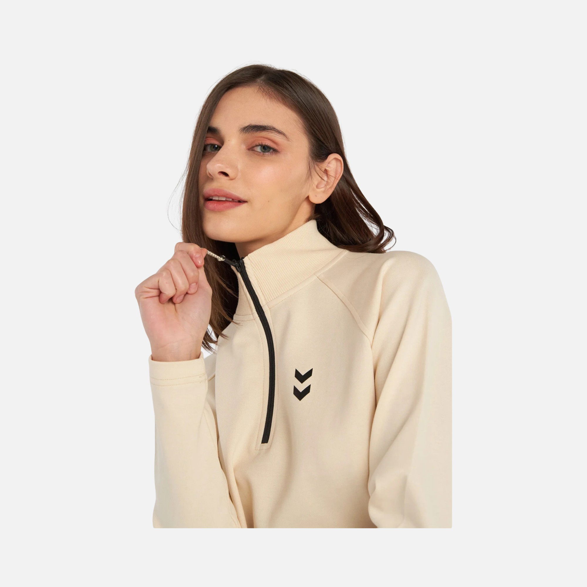 Hummel Sportswear Fuyu Half-Zip Neck Kadın Sweatshirt