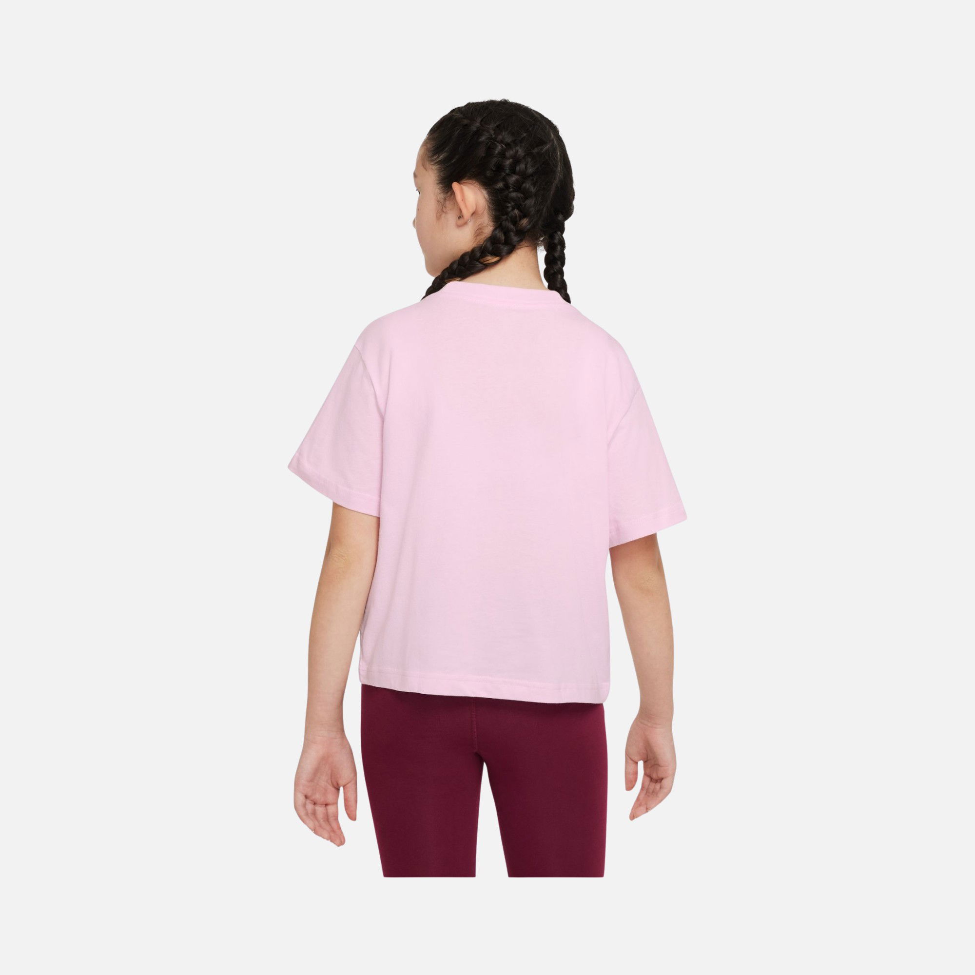 Nike Sportswear Essential Boxy Short-Sleeve (Girls') Çocuk Tişört
