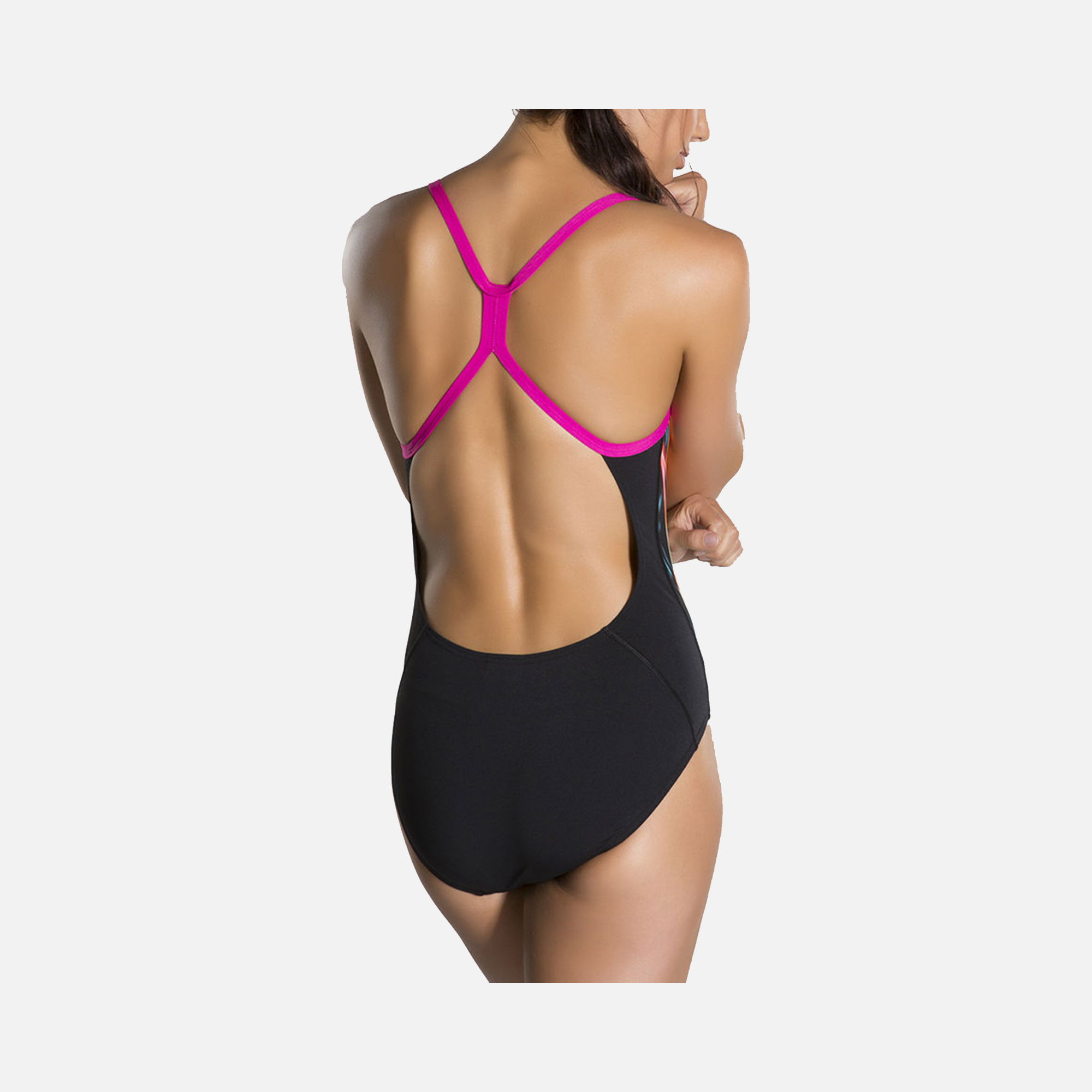 Speedo Prismstorm Placement Digital Rippleback Kadın Yüzücü Mayo