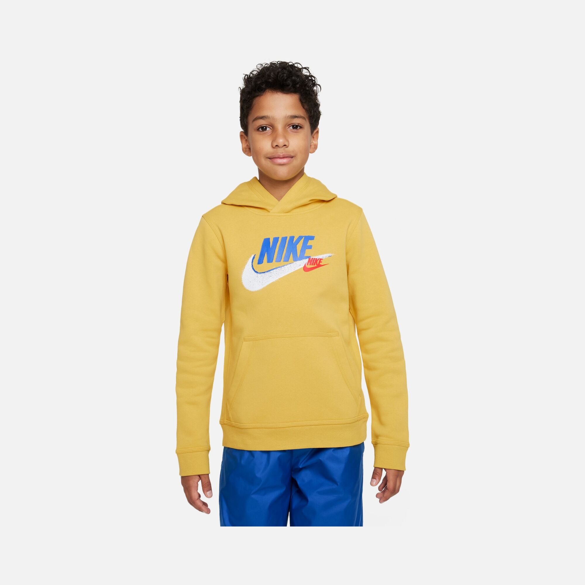 Nike Sportswear Standard Issue Fleece Pullover Hoodie (Boys') Çocuk Sweatshirt