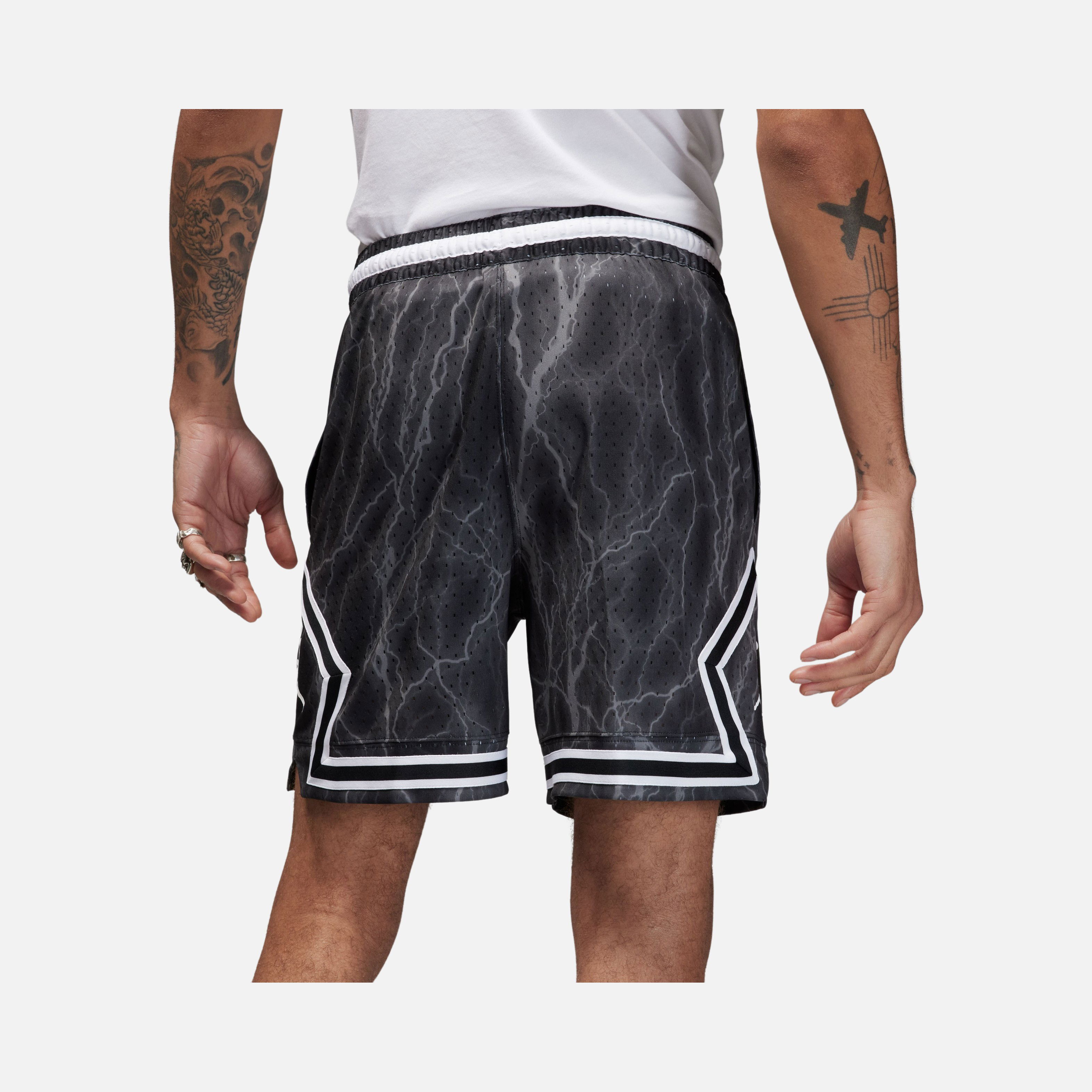 Nike Jordan Dri-Fit All-Over Printed Sport Diamond Basketball Erkek Şort