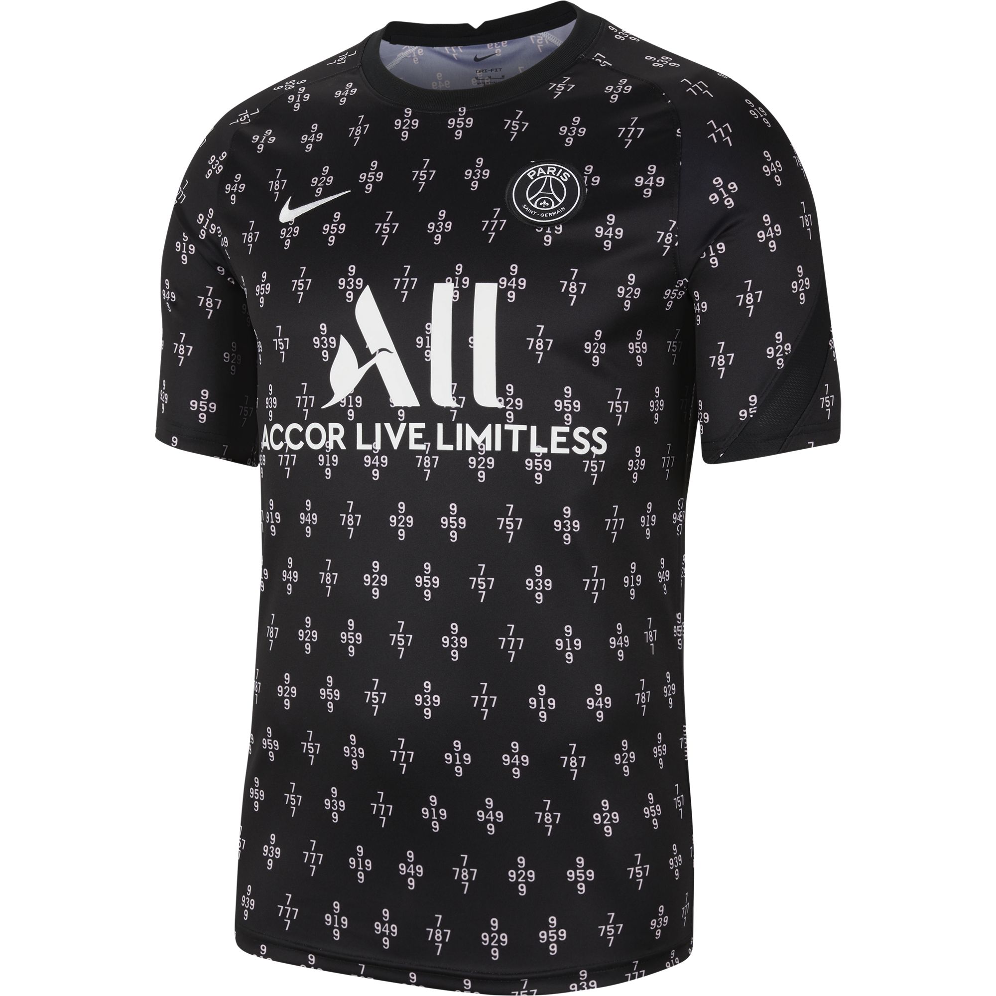 Nike Paris Saint-Germain Pre-Match Deplasman Short-Sleeve Erkek Tişört