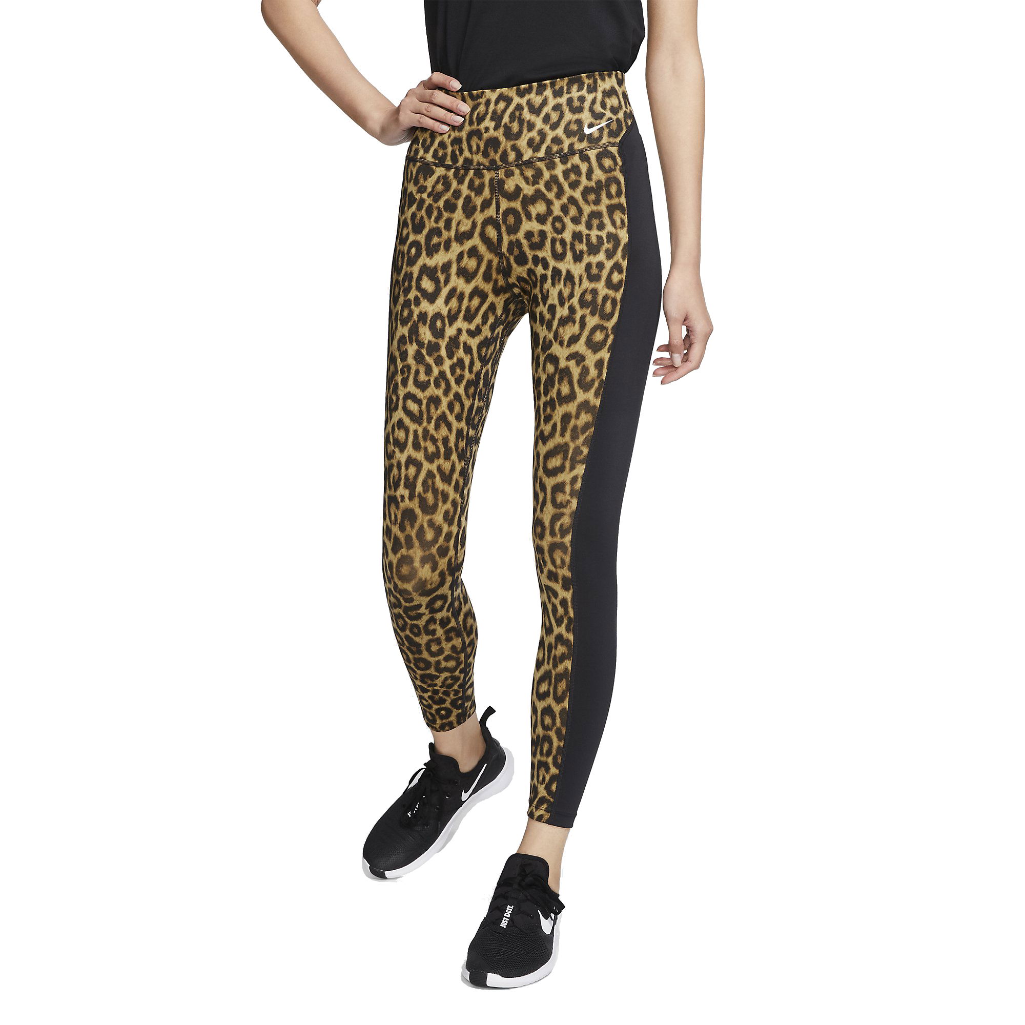 Nike One 7/8 Leopard Kadın Tayt
