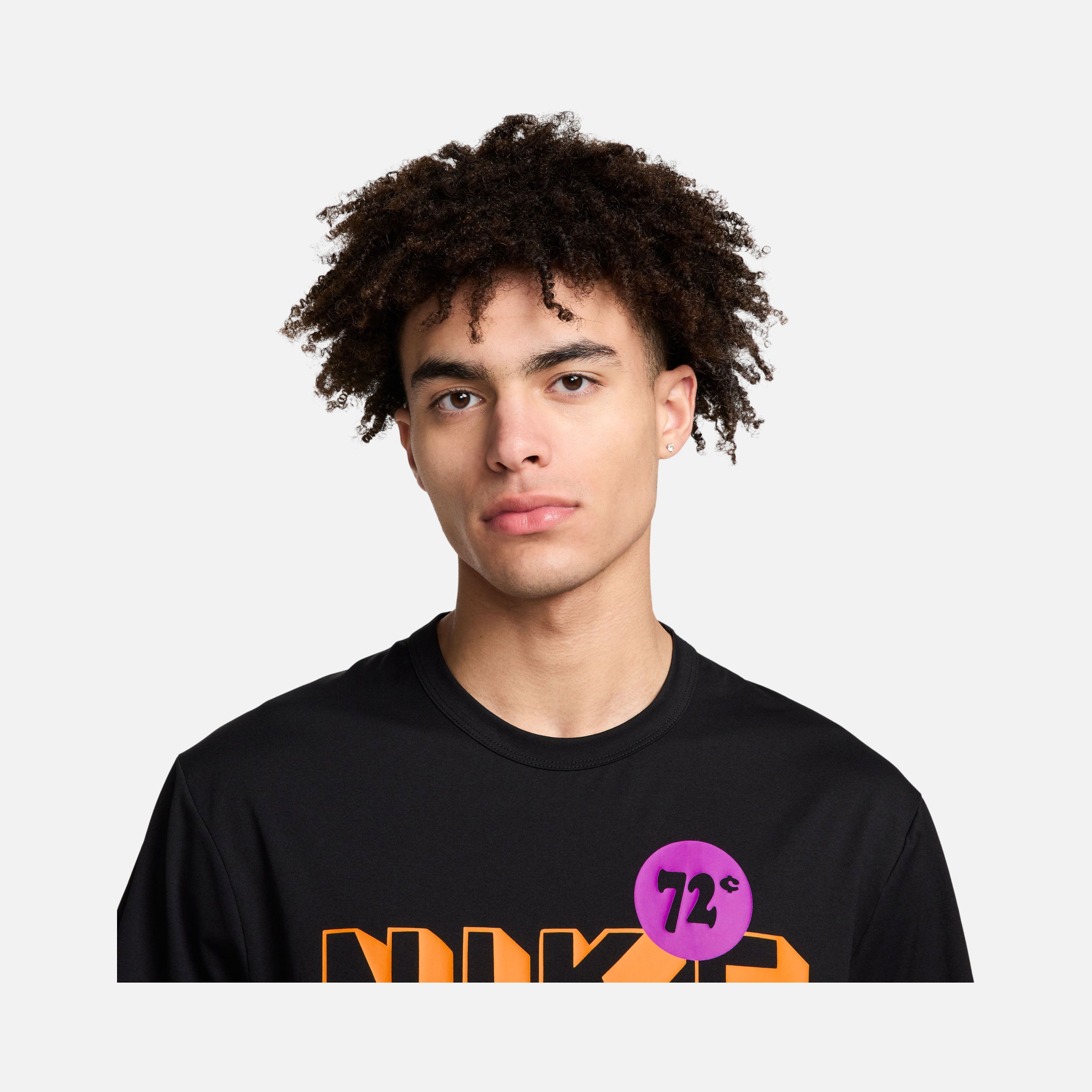 Nike Dri-Fit Hyverse Graphic UV Fitness Short-Sleeve Erkek Tişört