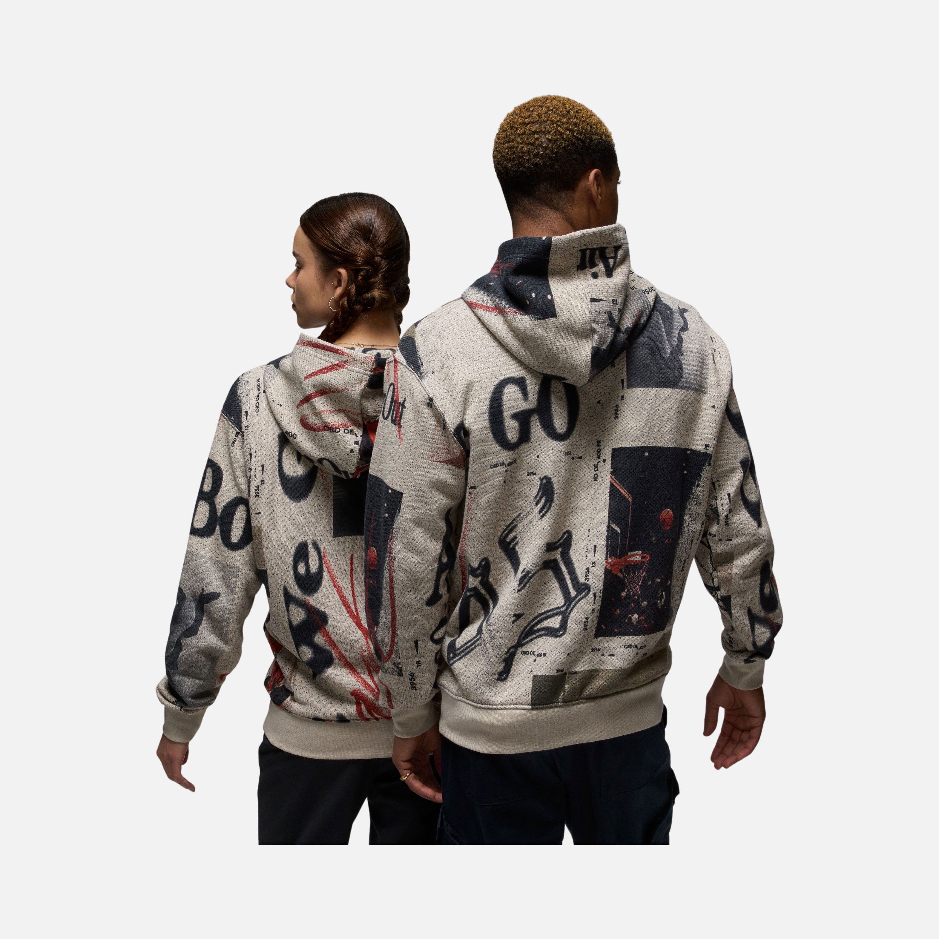 Nike Jordan Flight Heritage Knit Pullover Hoodie Erkek Sweatshirt