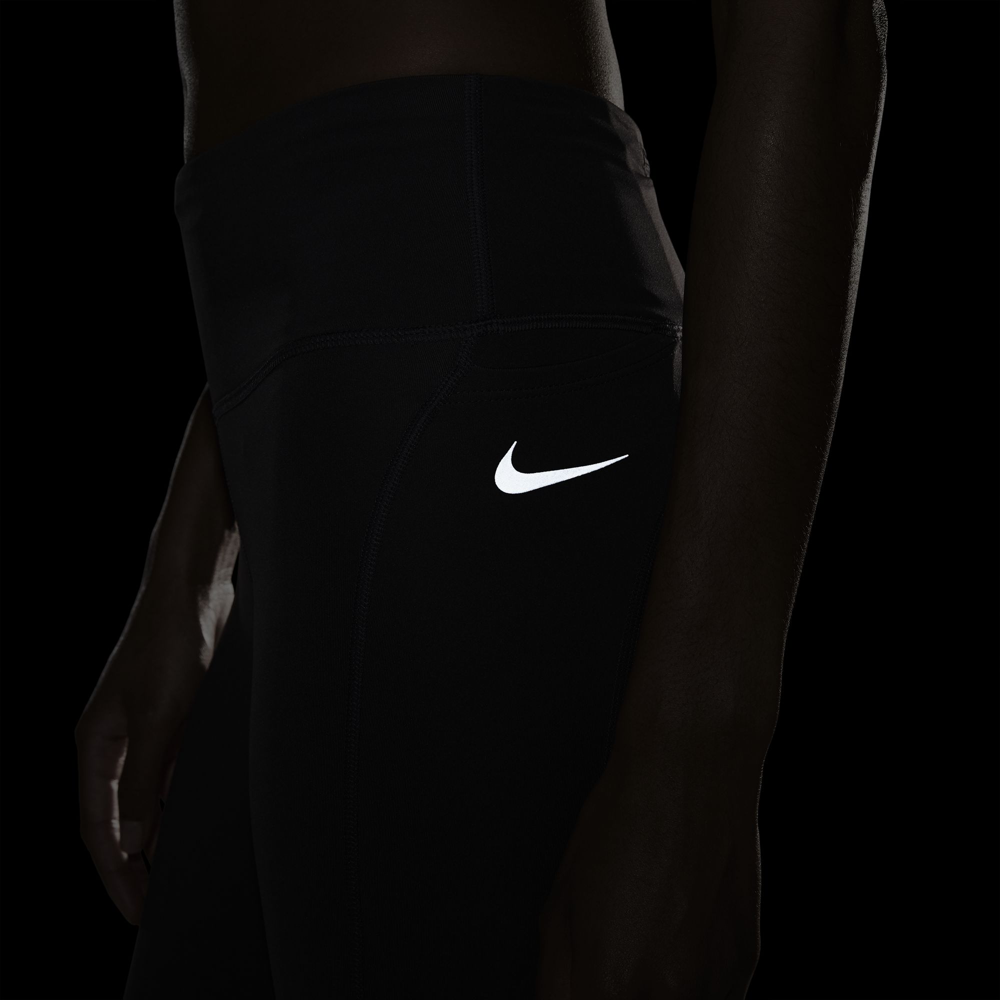 Nike Epic Fast Mid-Rise Running Kadın Tayt