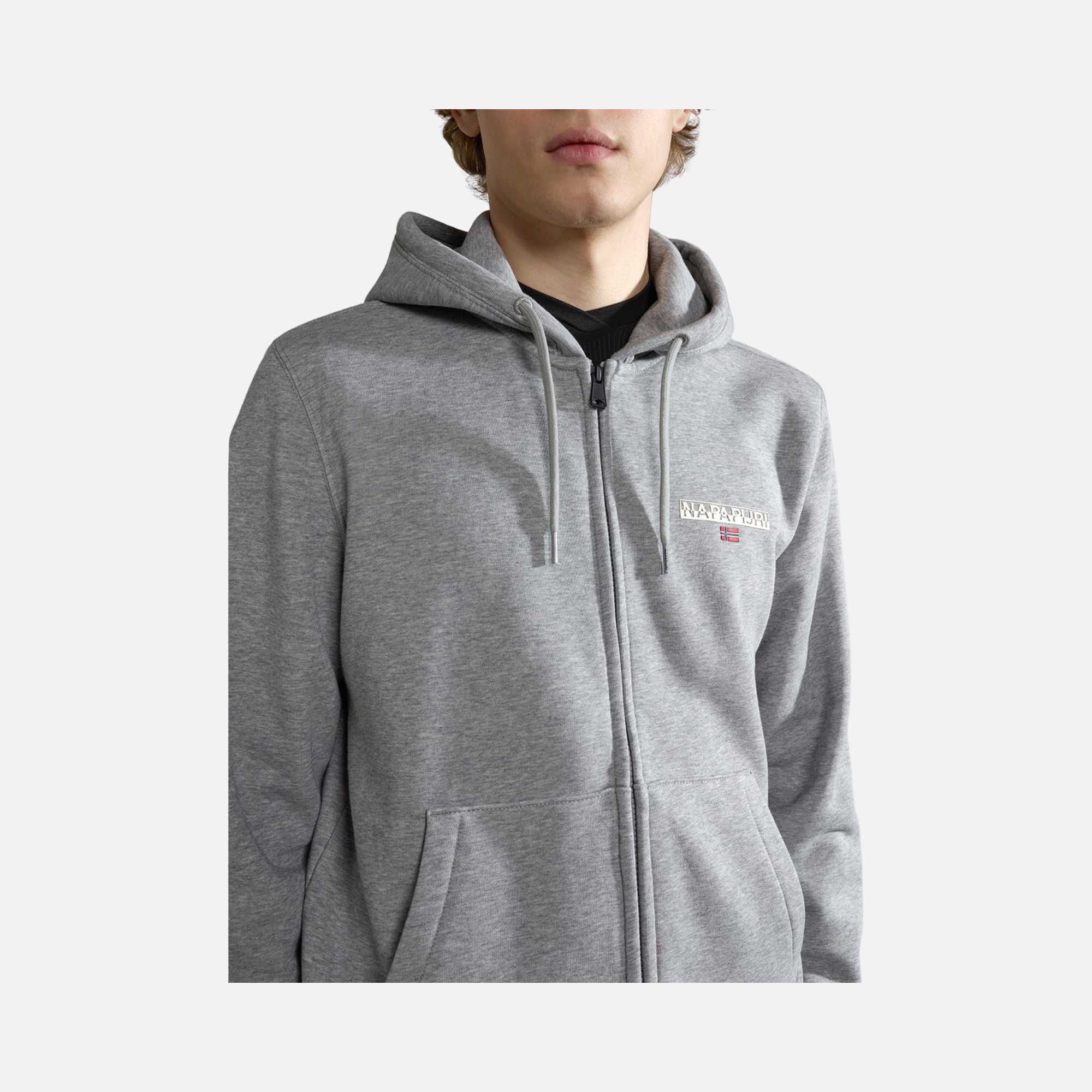 Napapijri Sportswear Ice Full-Zip Hoodie Erkek Sweatshirt