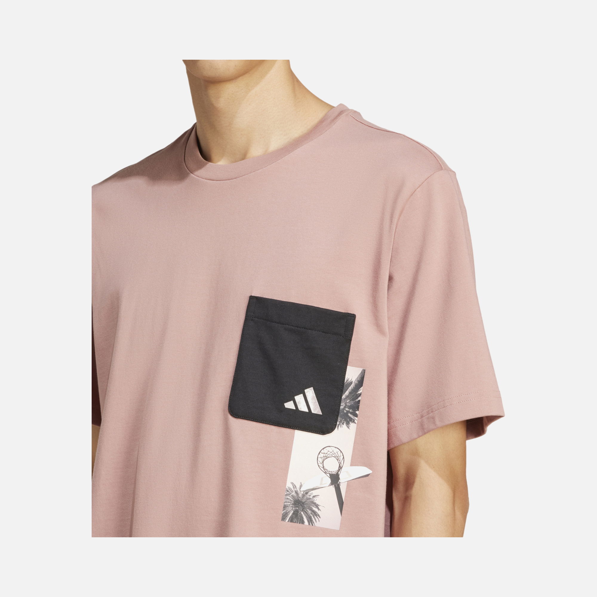 adidas Sportswear Lens Elevated Pocket Graphic Short-Sleeve Erkek Tişört