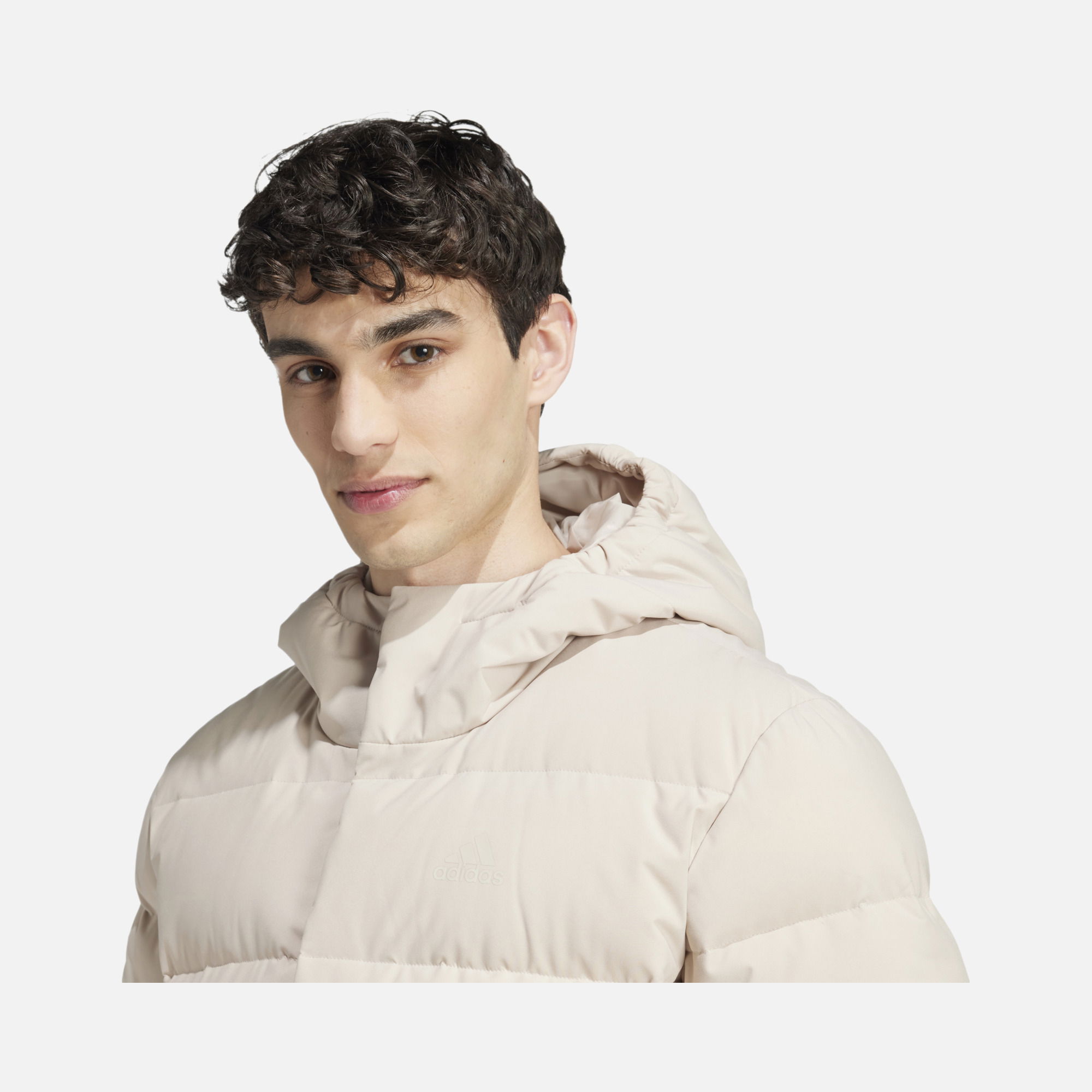 adidas Sportswear Helionic 600 Down Full-Zip Hoodie Erkek Mont