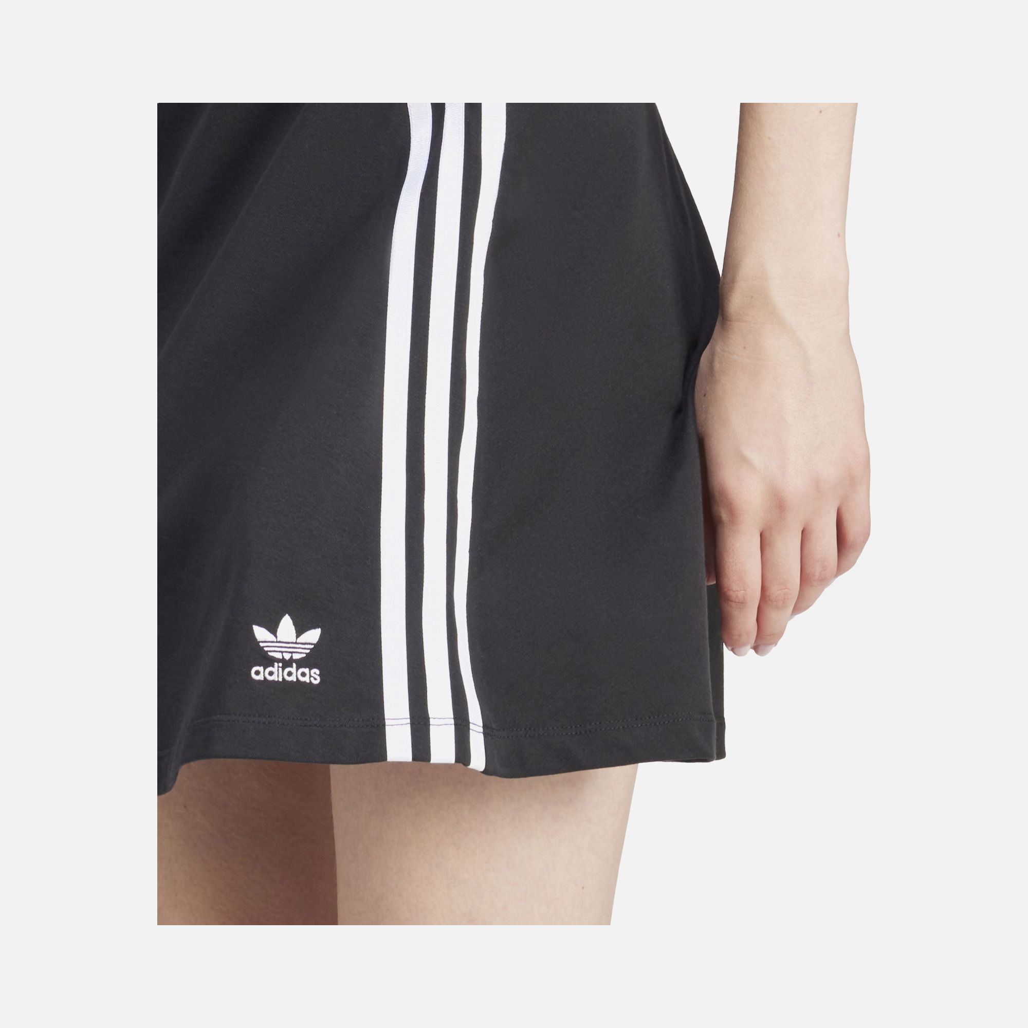 adidas Originals 3-Stripes Baby Slim Cut Crew Neck Cropped Short-Sleeve Kadın Tişört