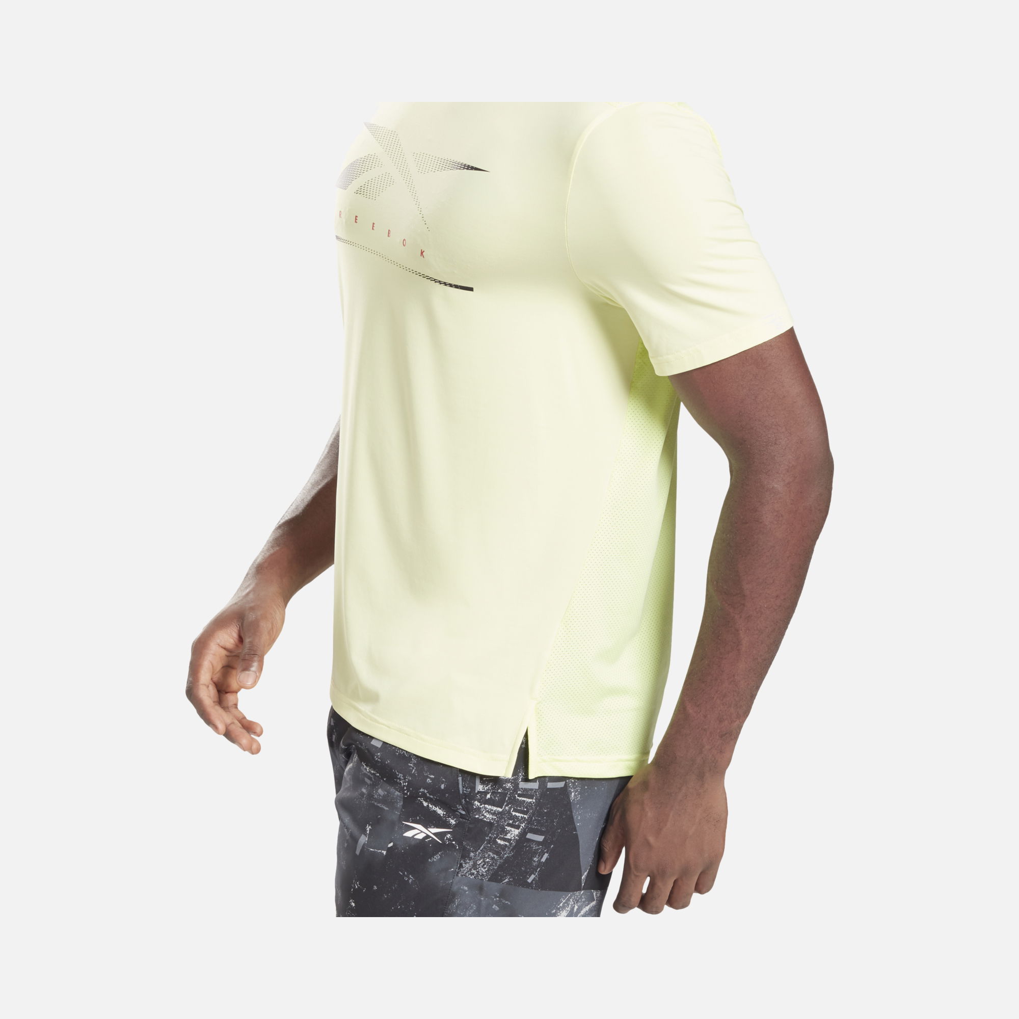 Reebok TS Activchill Move Q2 Short-Sleeve Erkek Tişört