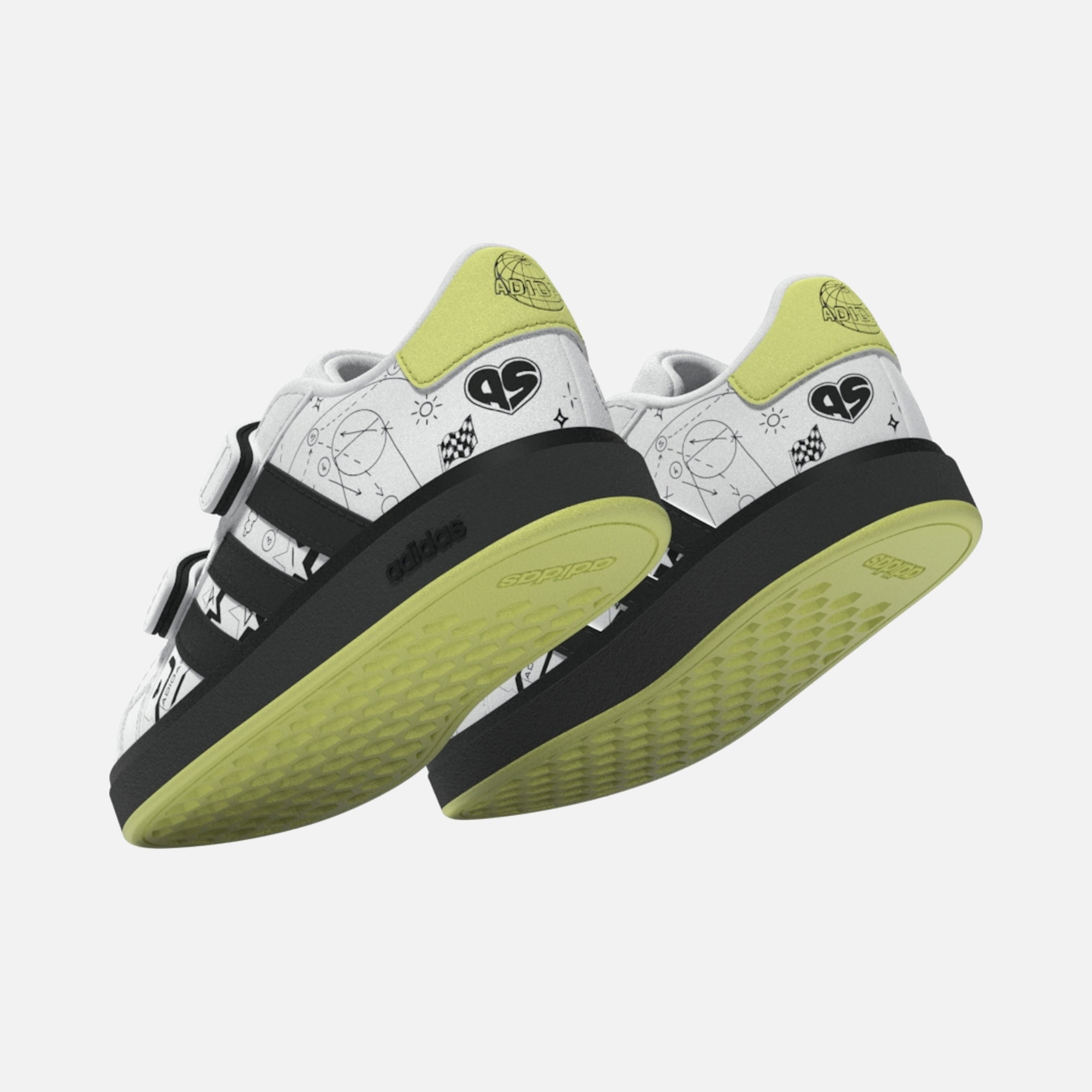 adidas Sportswear Grand Court 2.0 Graphic (TD) Çocuk Spor Ayakkabı