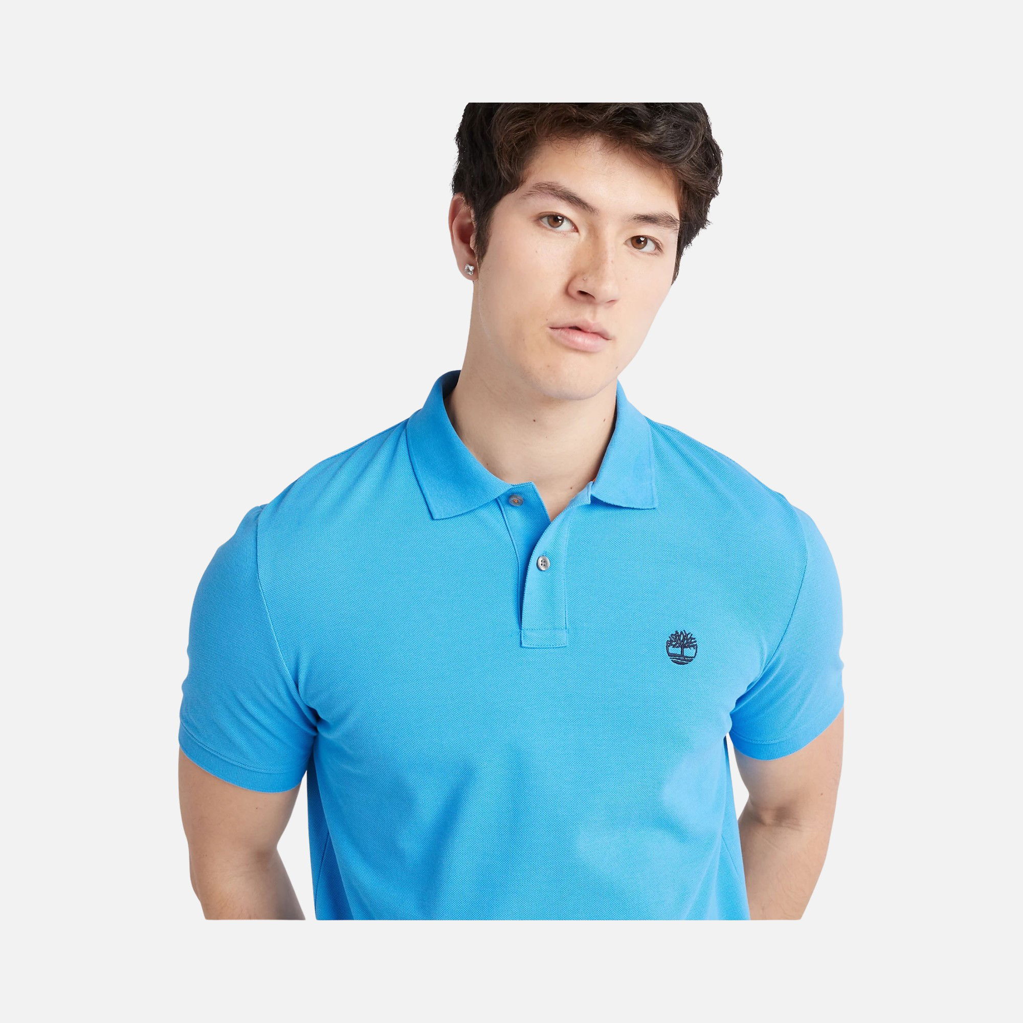 Timberland Sportswear Millers River Pique Short-Sleeve Polo Erkek Tişört