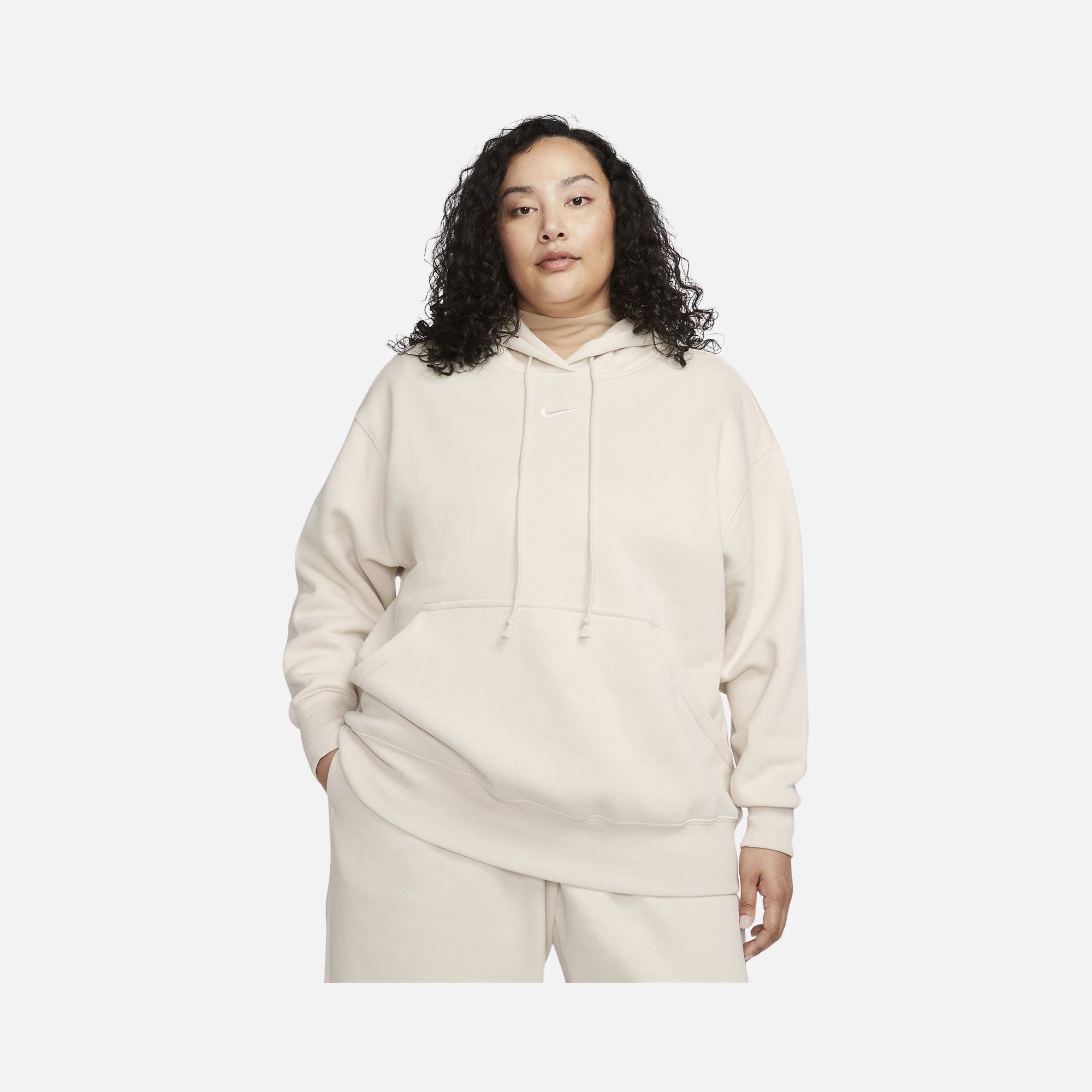 Nike Sportswear Phoenix Fleece Oversized Pullover Hoodie (Plus Size) Kadın Sweatshirt
