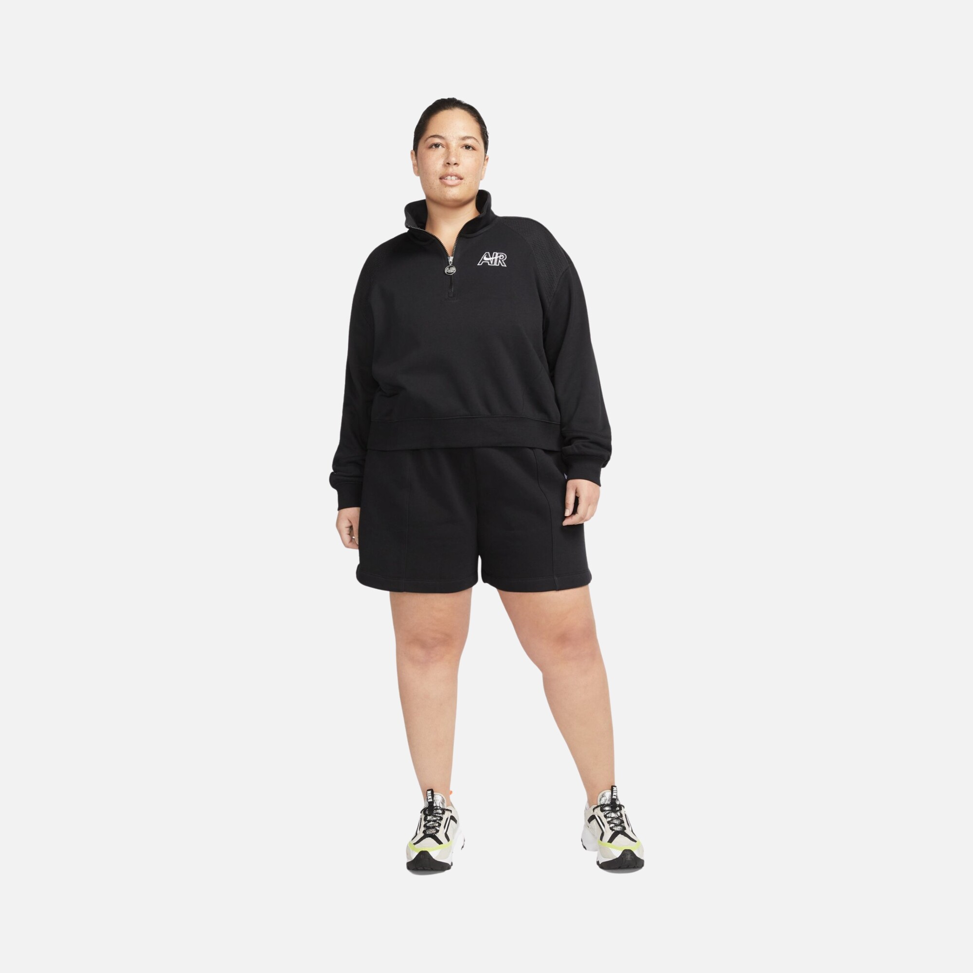 Nike Sportswear Essential Fleece High-Rise (Plus Size) Kadın Şort