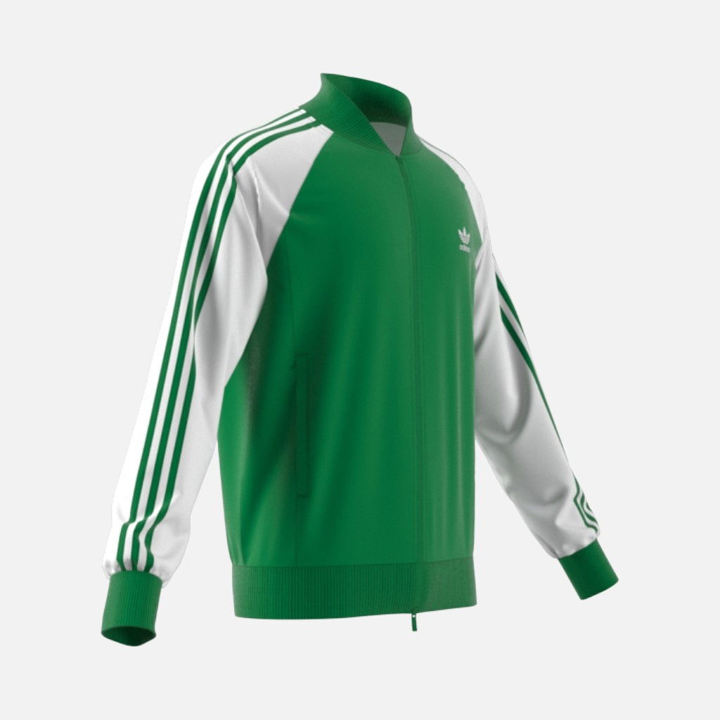 adidas Sportswear Adicolor Classics+ SST 3-Stripes Full-Zip Hoodie Erkek Ceket