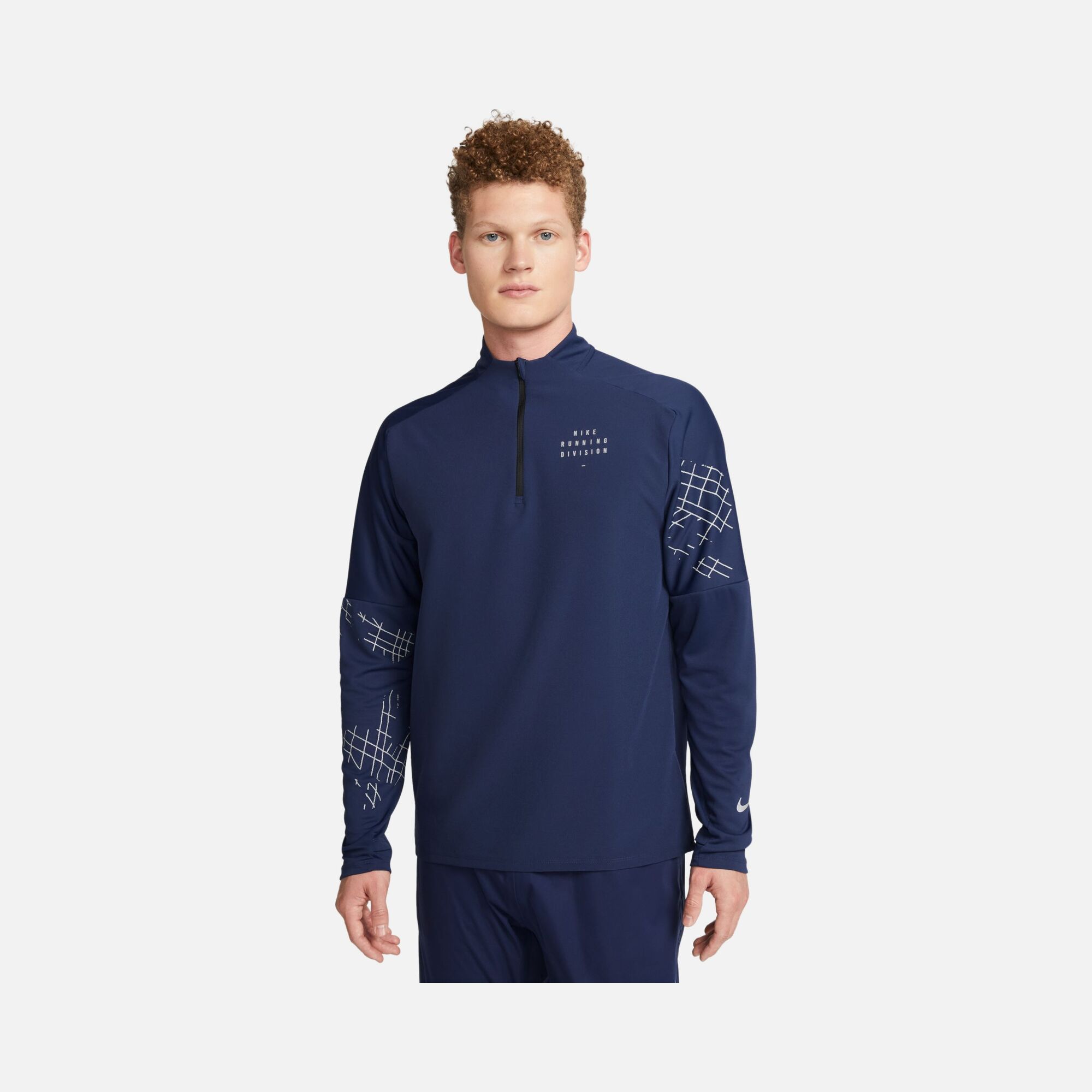 Nike Dri-Fit Run Division Flash Element Running Half-Zip Long-Sleeve Erkek Tişört