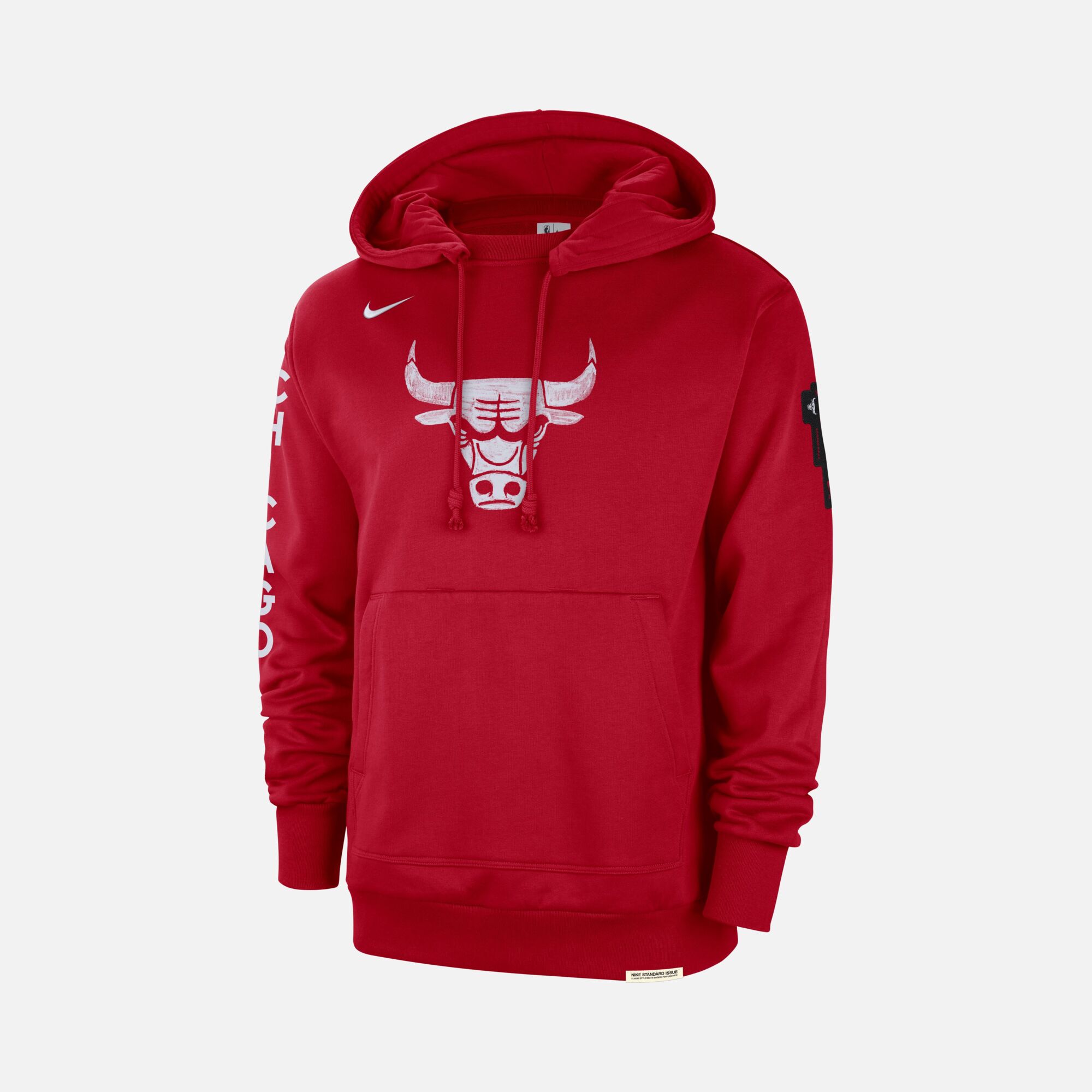Nike Chicago Bulls Standard Issue 2023-2024 City Edition Hoodie Erkek Sweatshirt