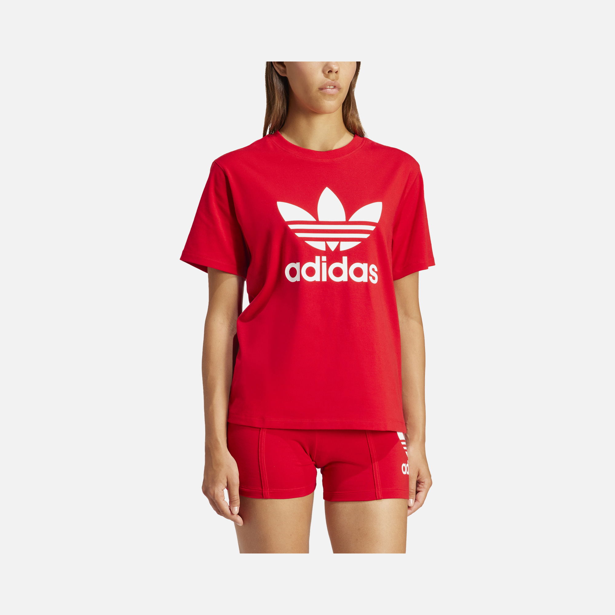 adidas Sportswear Trefoil Logo Short-Sleeve Kadın Tişört