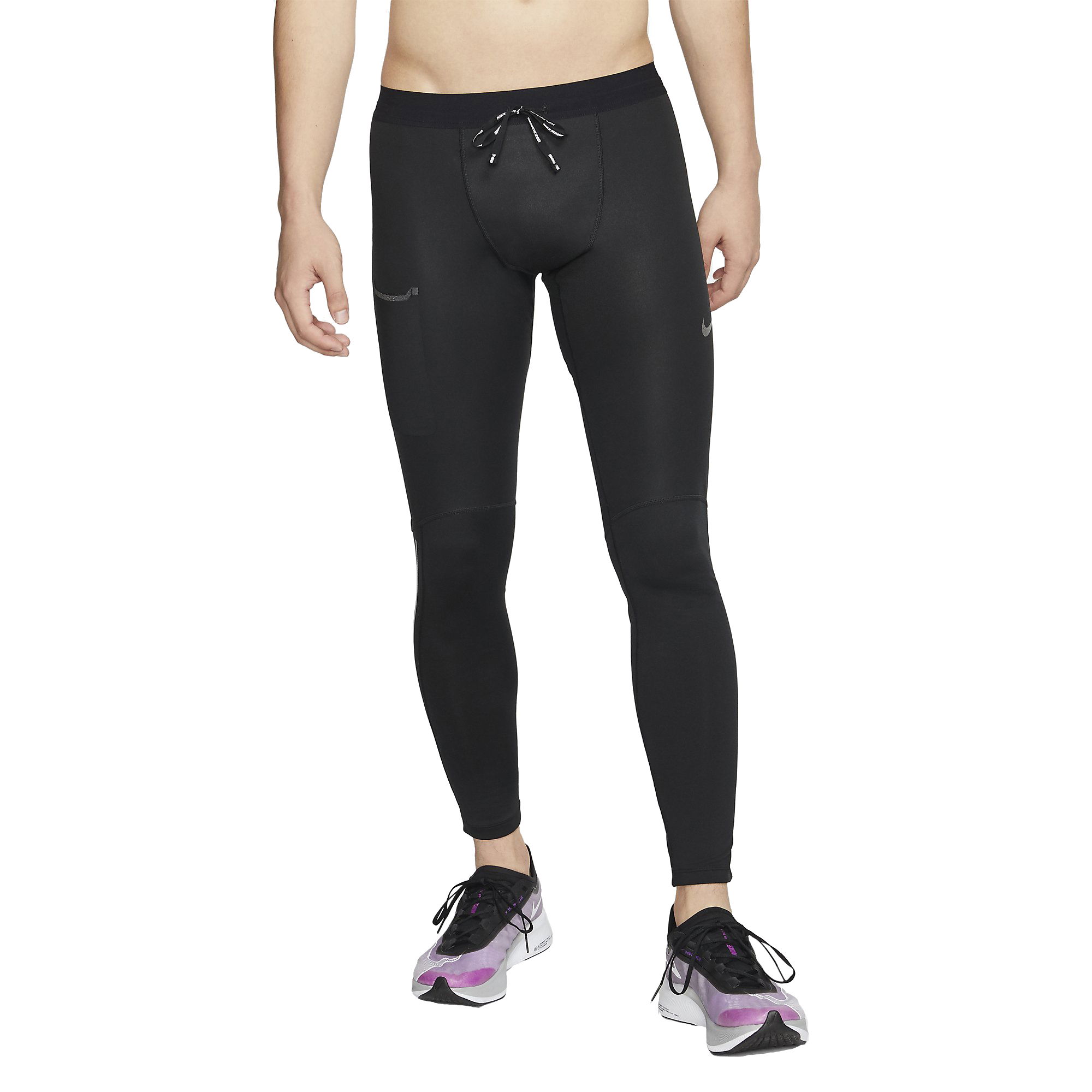 Nike Shield Tech Power Running Erkek Tayt