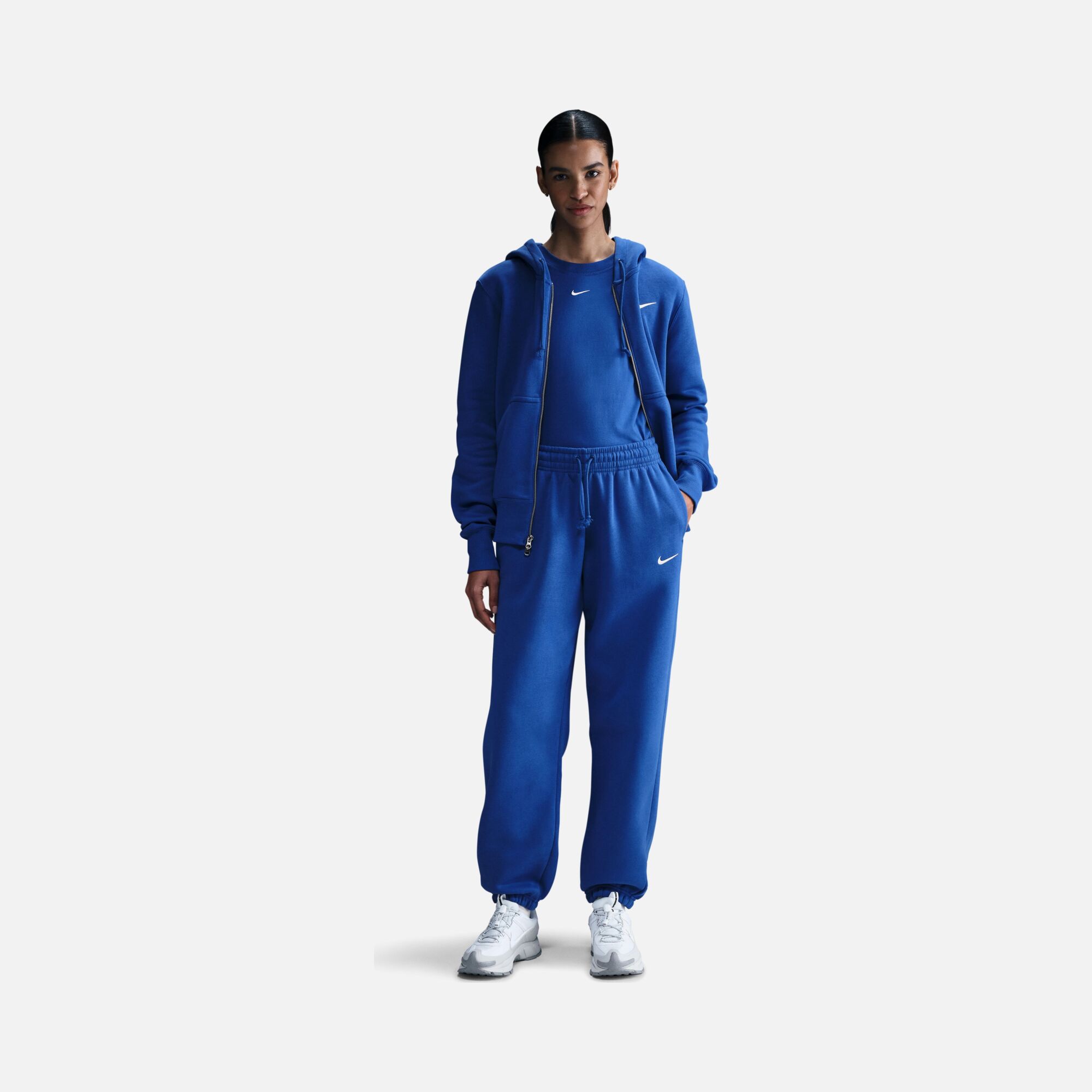 Nike Sportswear Phoenix Fleece High-Waisted Oversized Kadın Eşofman Altı