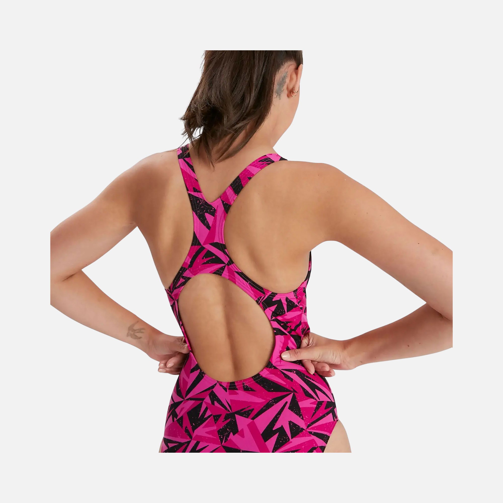 Speedo Hyperboom Medalist Kadın Yüzücü Mayo