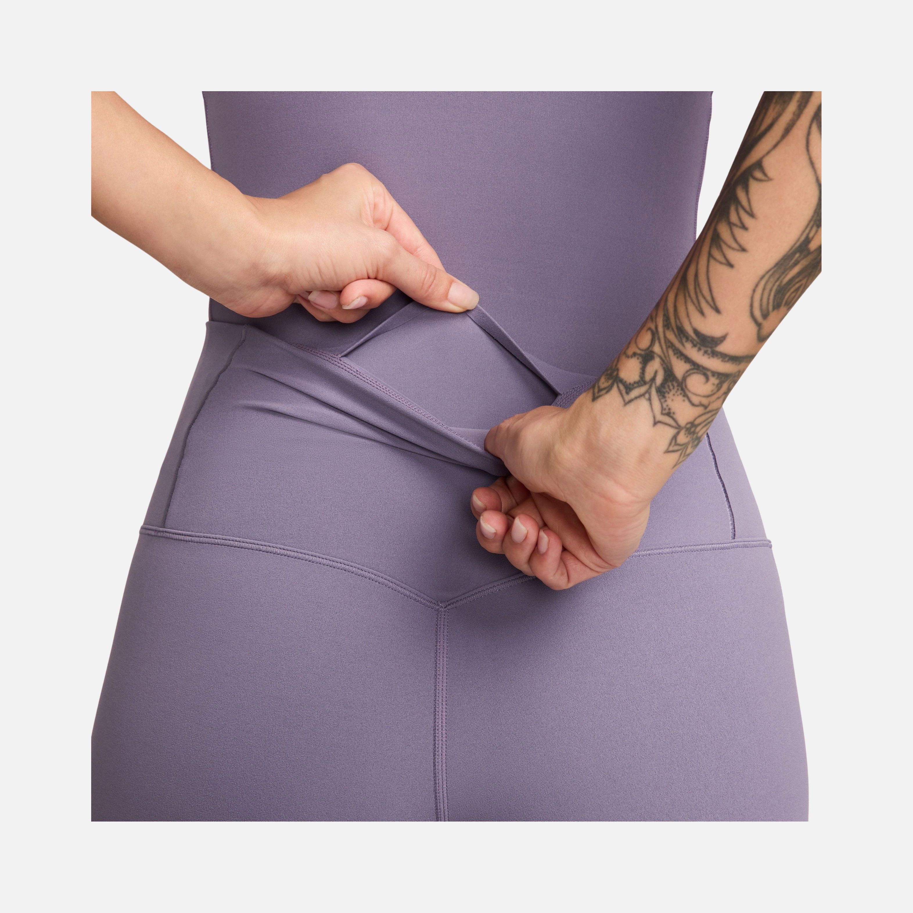 Nike Dri-Fit Zenvy High-Waisted Flared Leg Training Kadın Tayt