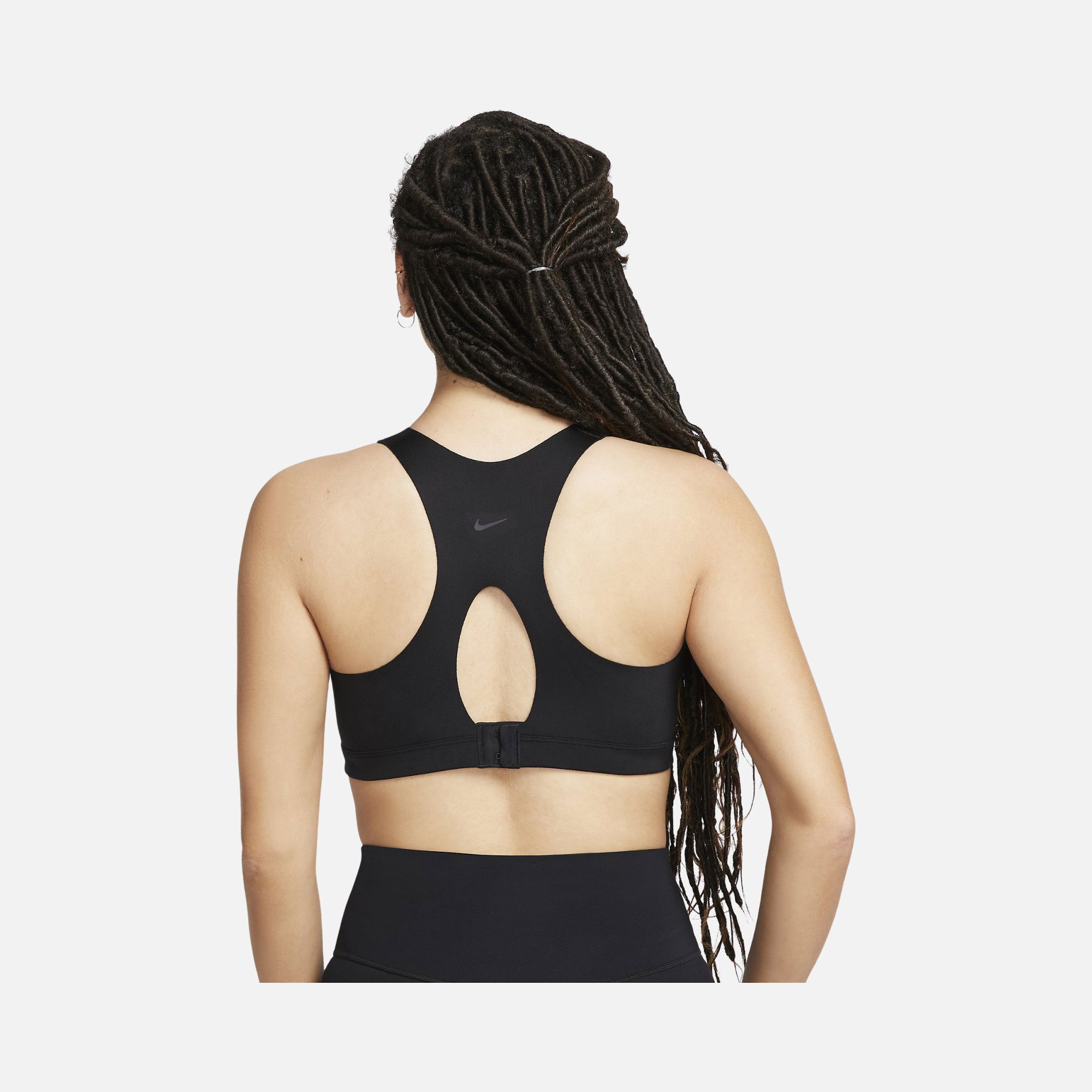 Nike Dri-Fit Alpha High-Support Padded Zip Training Kadın Bra