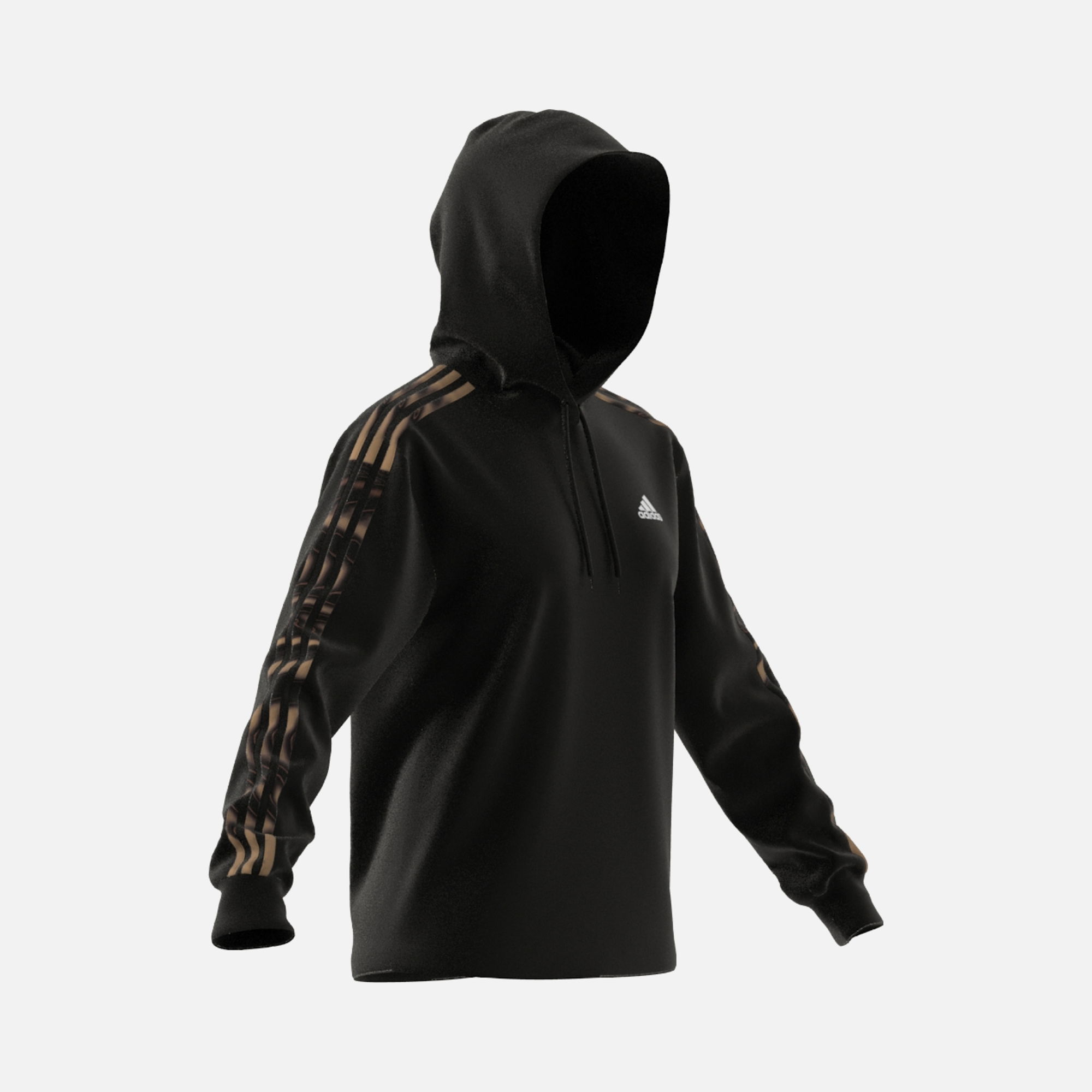 adidas Sportswear Vibrant Print 3-Stripes Hoodie Kadın Sweatshirt