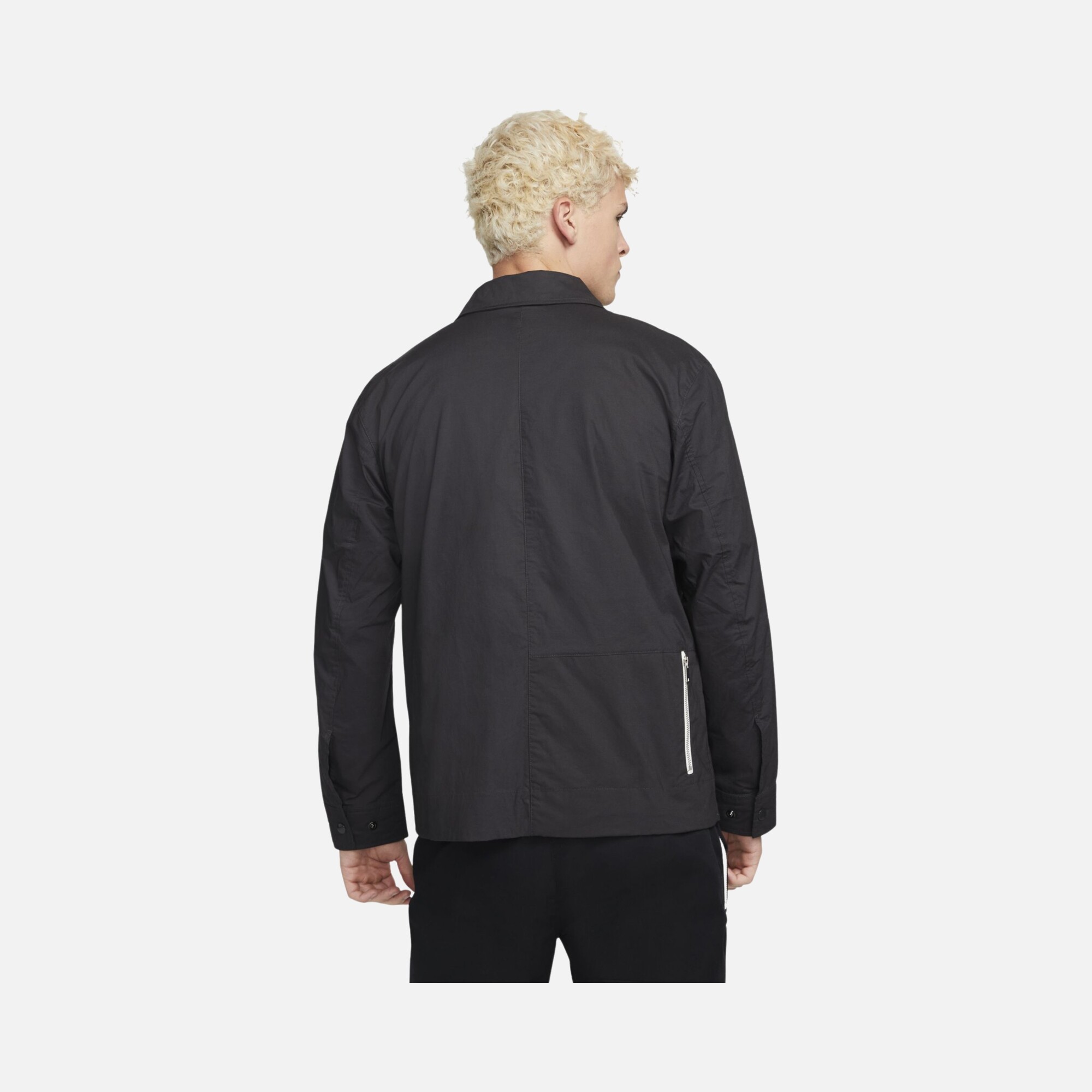 Nike Sportswear Style Essentials Woven Utility Full-Button Up Erkek Ceket