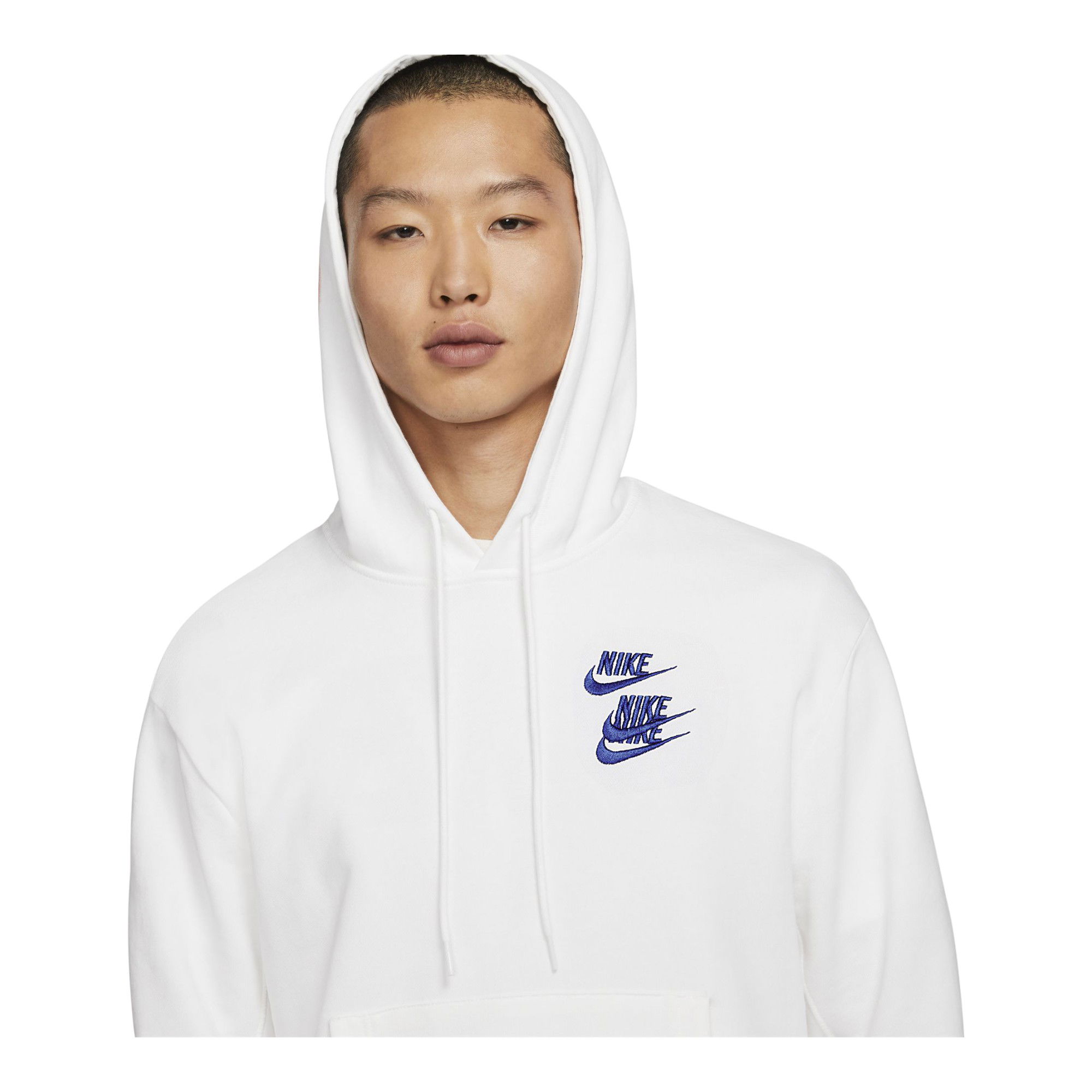Nike Sportswear Pullover French Terry World Tour Hoodie Erkek Sweatshirt