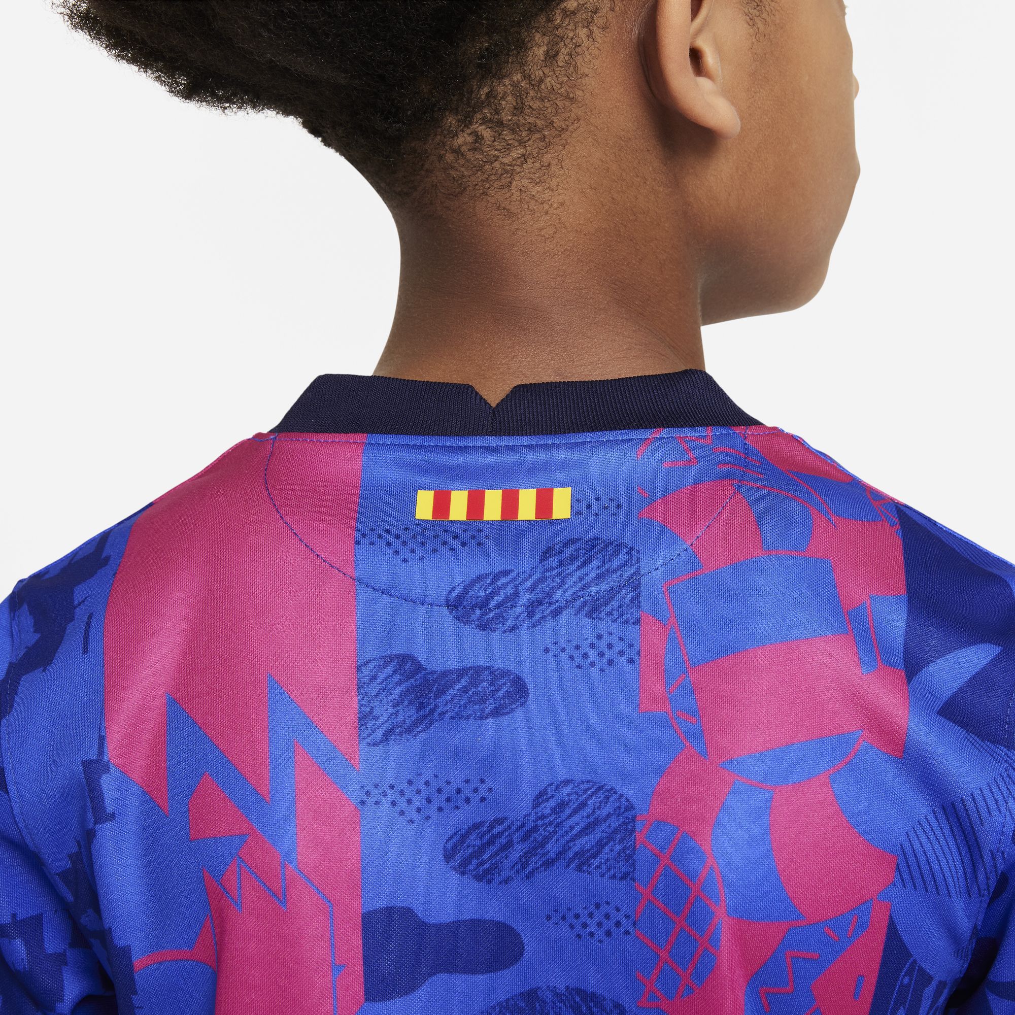 Nike FC Barcelona 2021-2022 Stadyum Üçüncü Takım Çocuk Forma