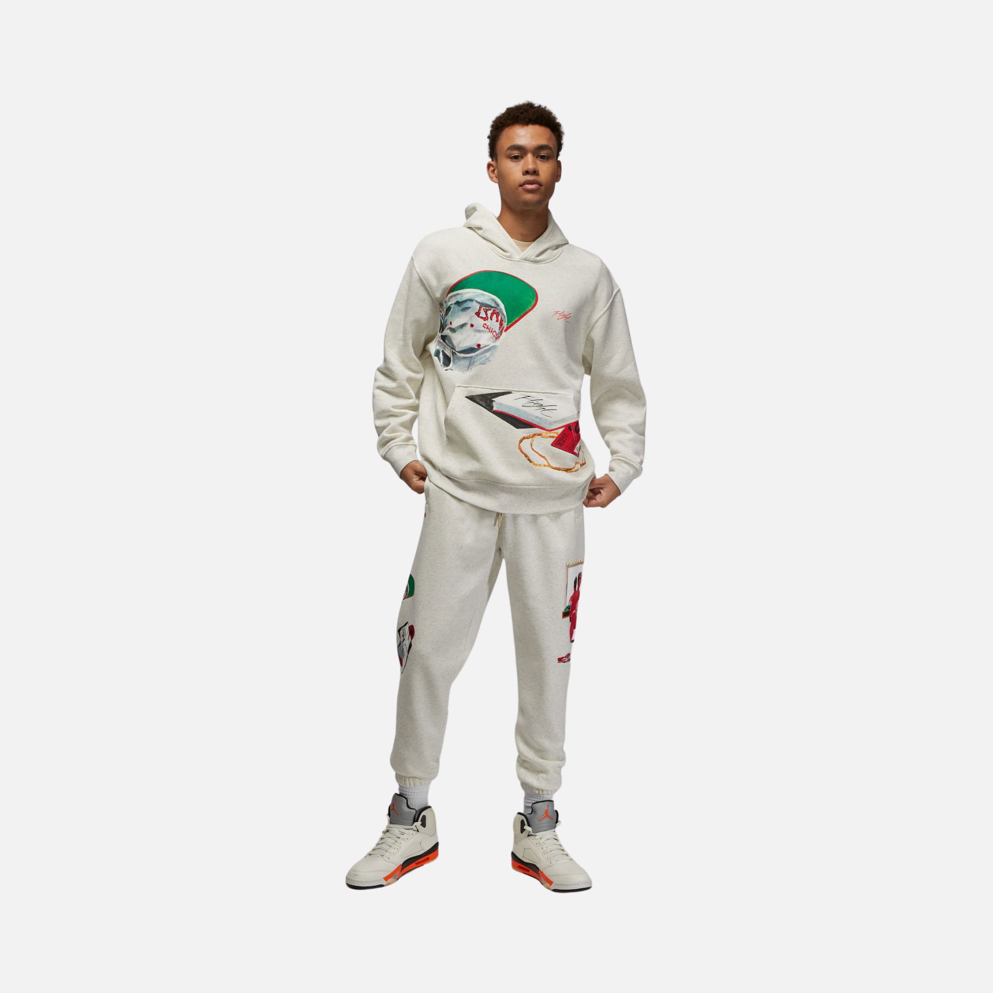 Nike Jordan Artist Series by Jacob Rochester Fleece Erkek Eşofman Altı
