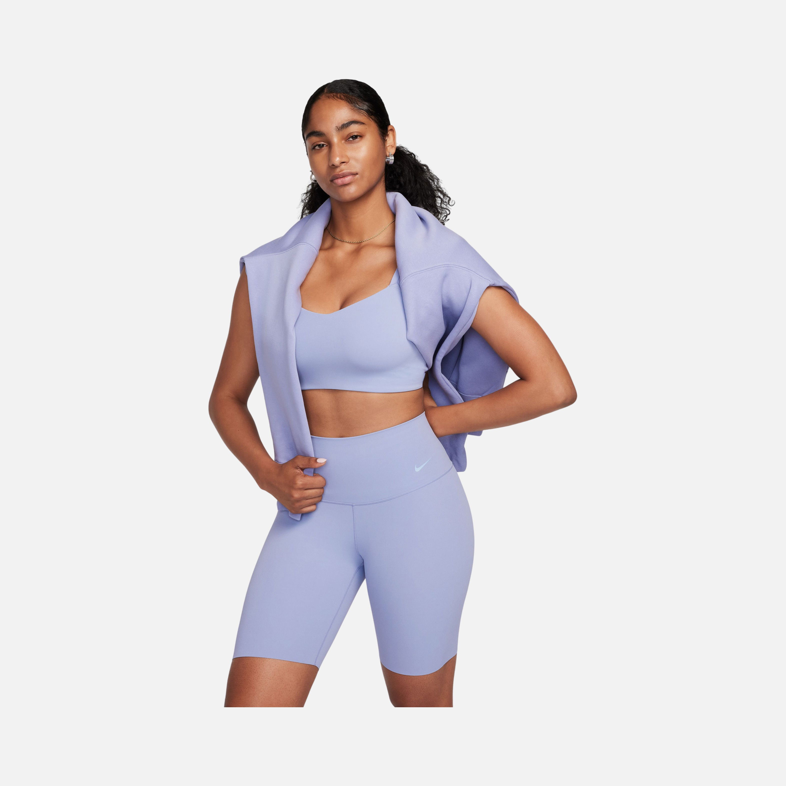 Nike Dri-Fit Zenvy Gentle-Support High-Waisted 20cm (approx.) Training Biker Kadın Şort