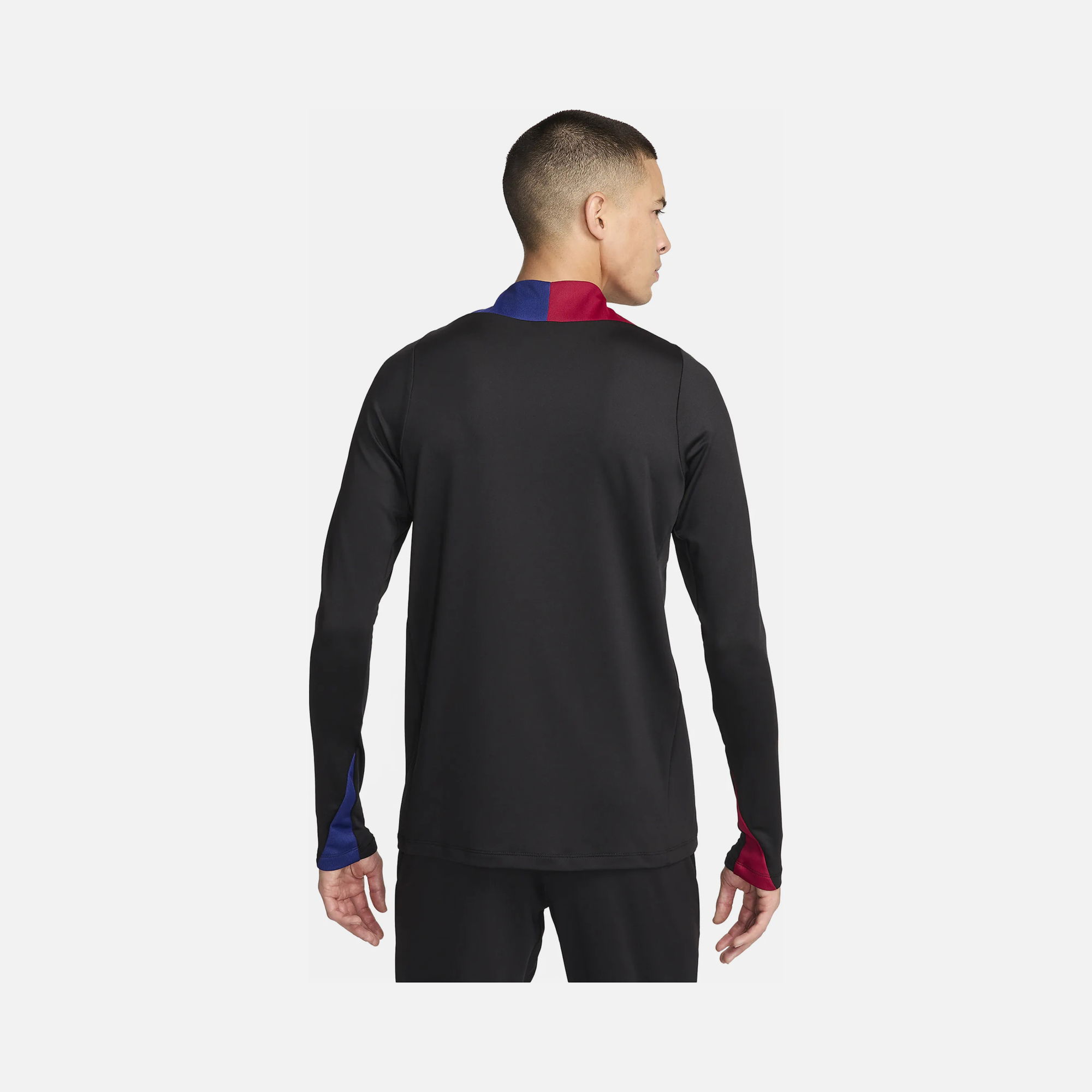 Nike FC Barcelona Strike Dri-Fit Long-Sleeve Erkek Tişört