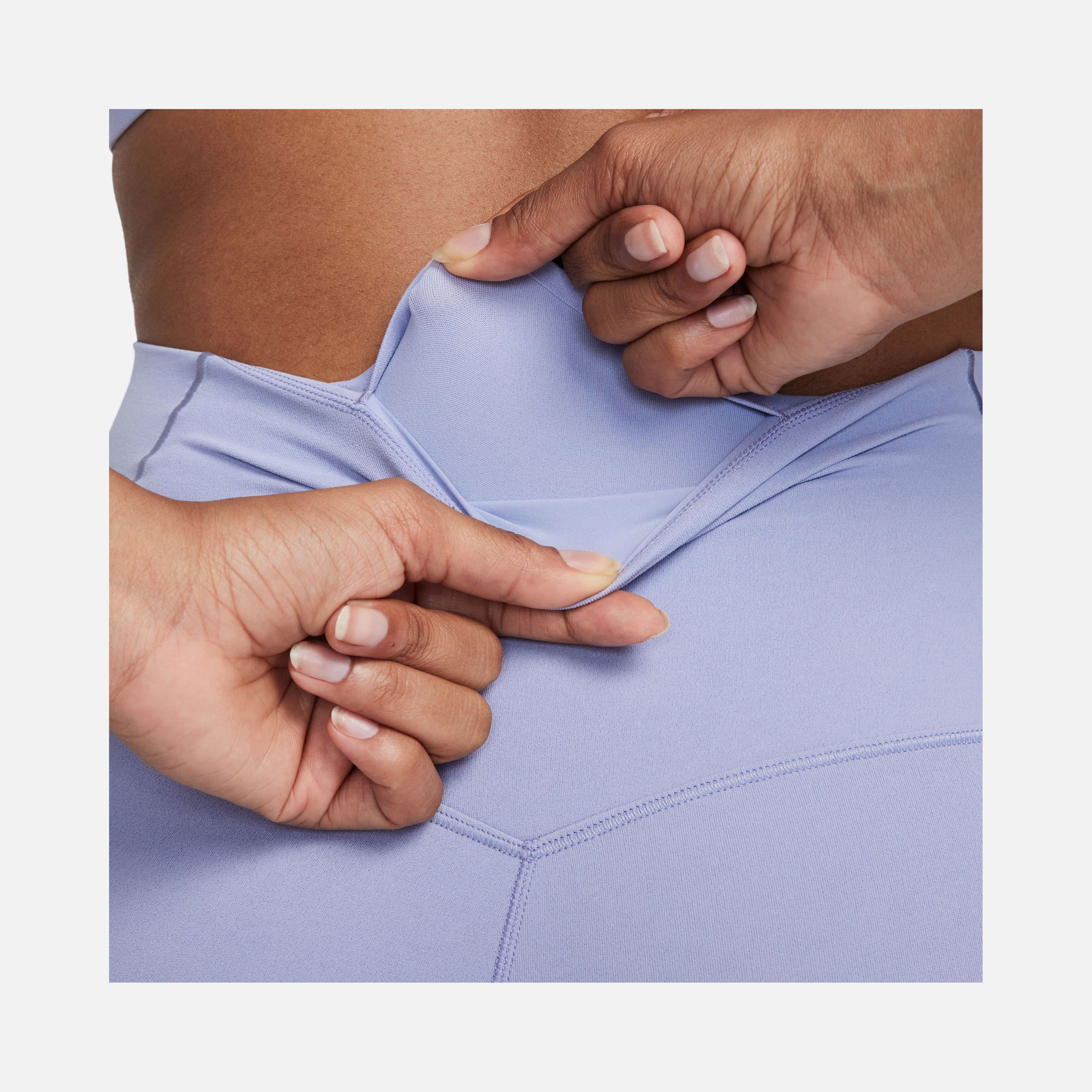 Nike Dri-Fit Zenvy Gentle-Support InfinaSoft High-Waisted 7/8 Training Kadın Tayt