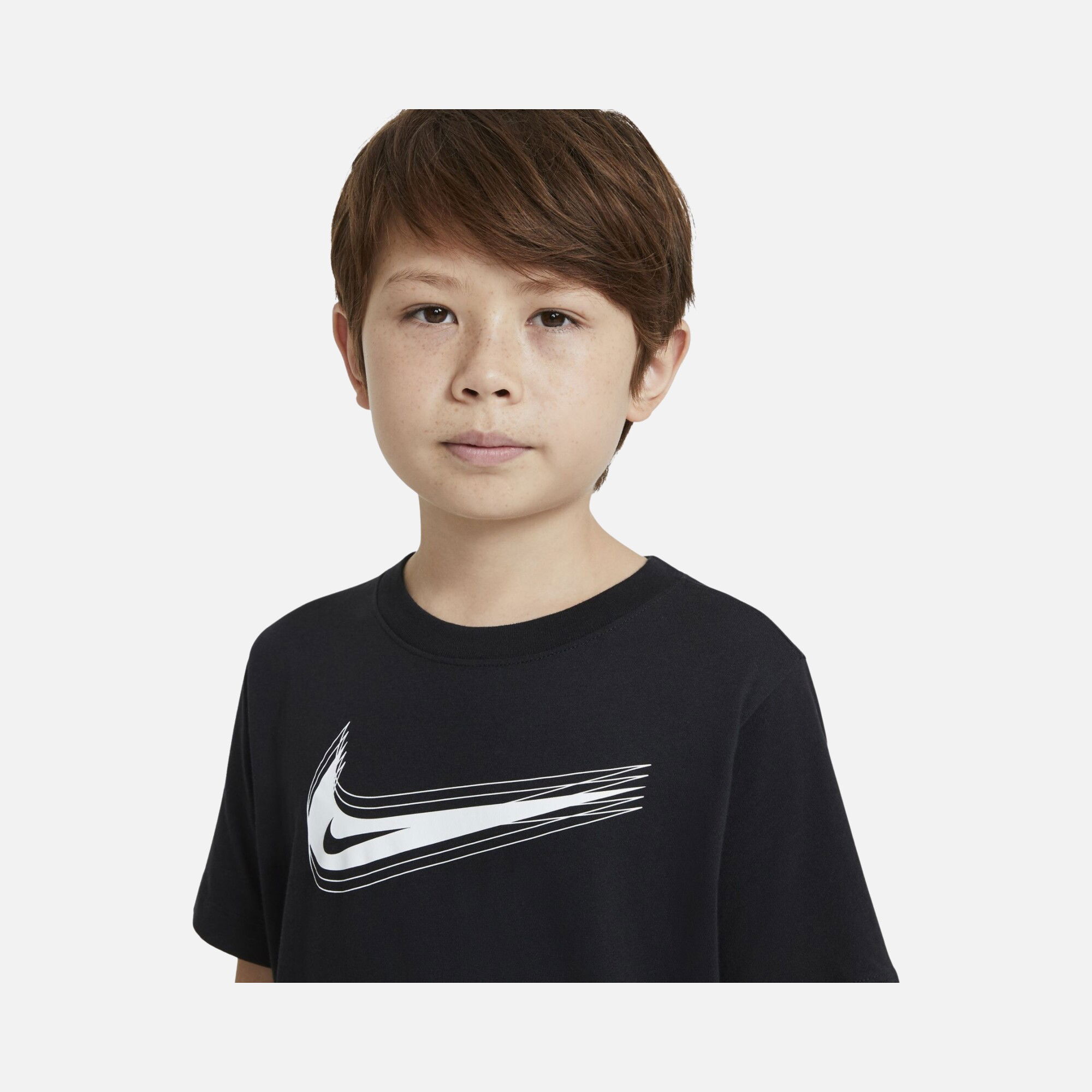 Nike Sportswear Swoosh Graphic Short-Sleeve Çocuk Tişört