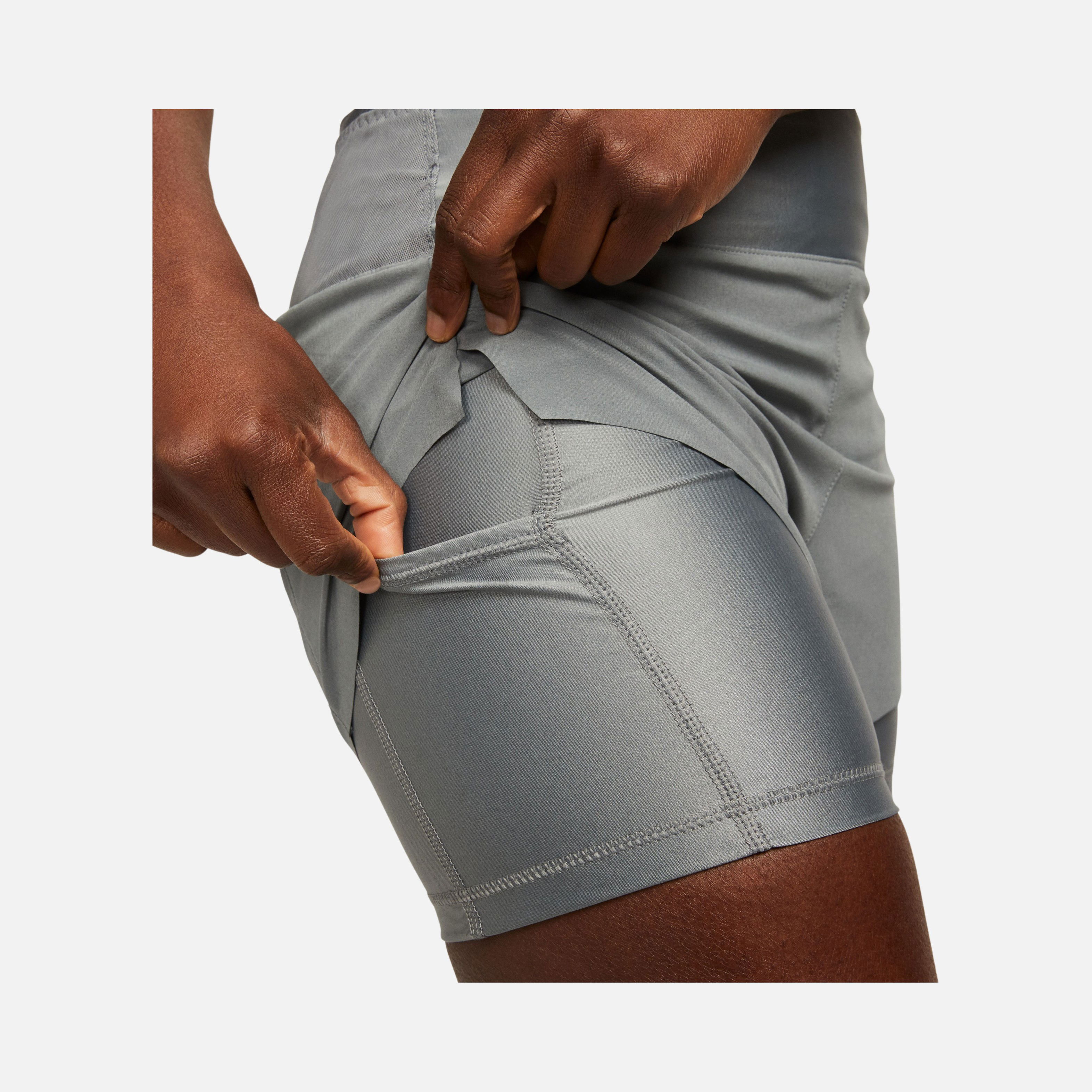 Nike Dri-Fit Swift Mid-Rise 8cm (approx.) 2-in-1 Running Kadın Şort