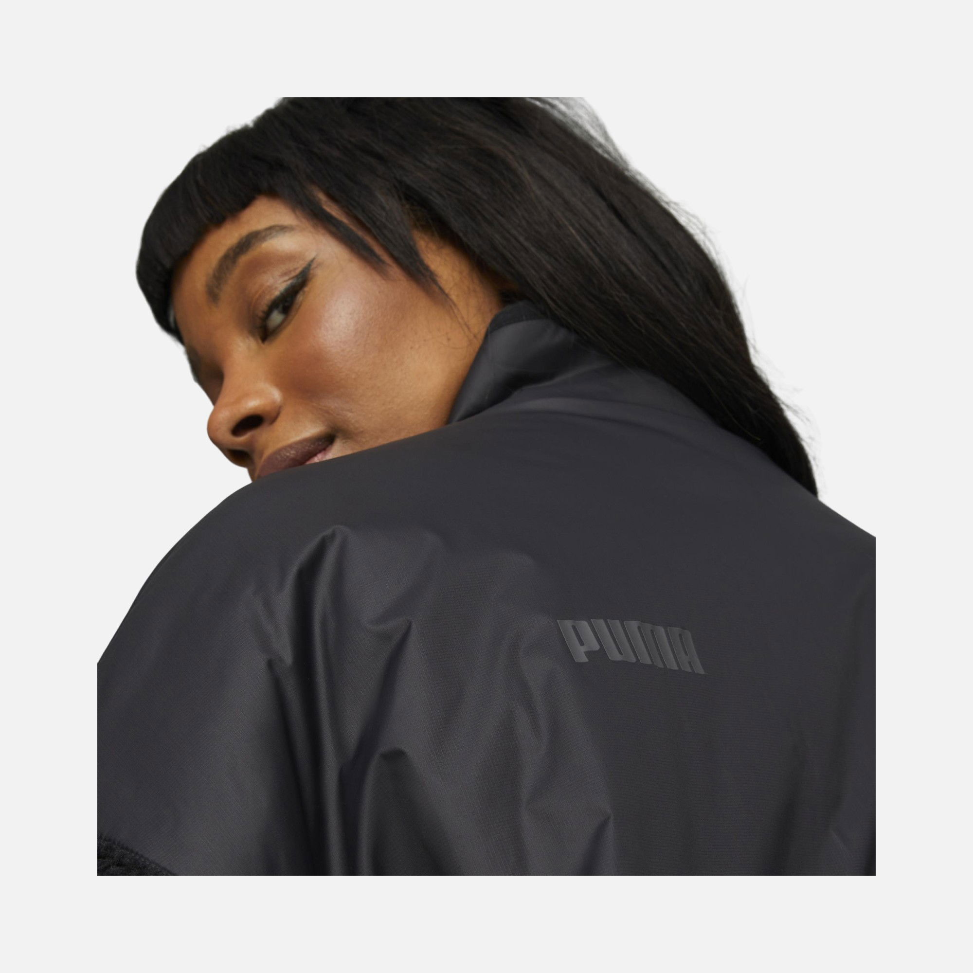 Puma Sportswear Sherpa Hybrid Full-Zip Kadın Ceket