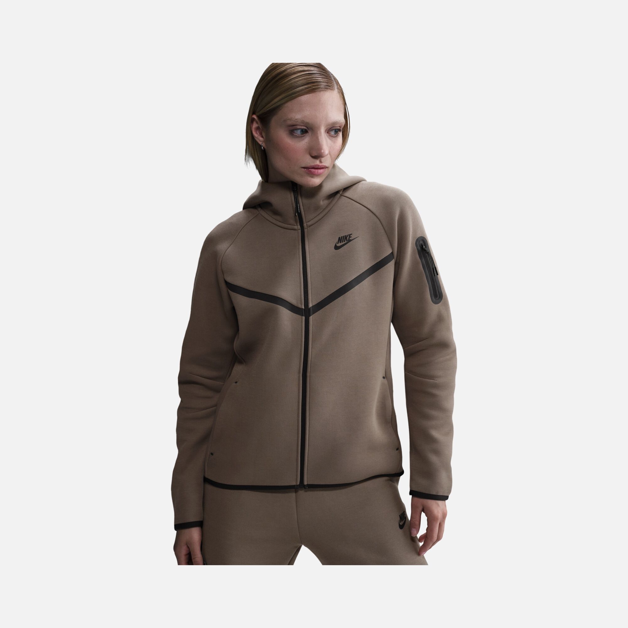 Nike Sportswear Tech Fleece Windrunner Full-Zip Hooded SS25 Kadın Sweatshirt