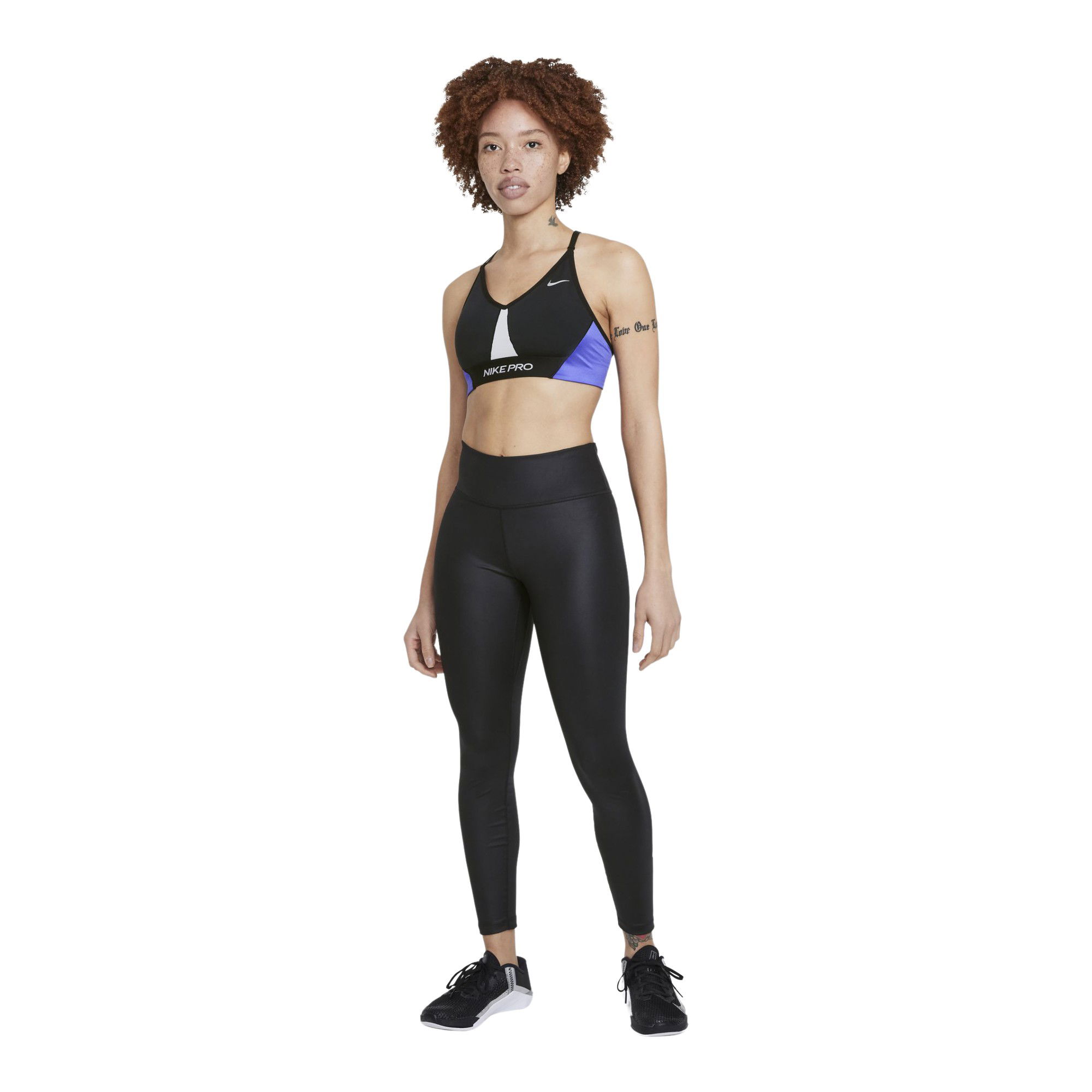 Nike Pro Dri-Fit Indy Light-Support Padded Colorblock Kadın Bra