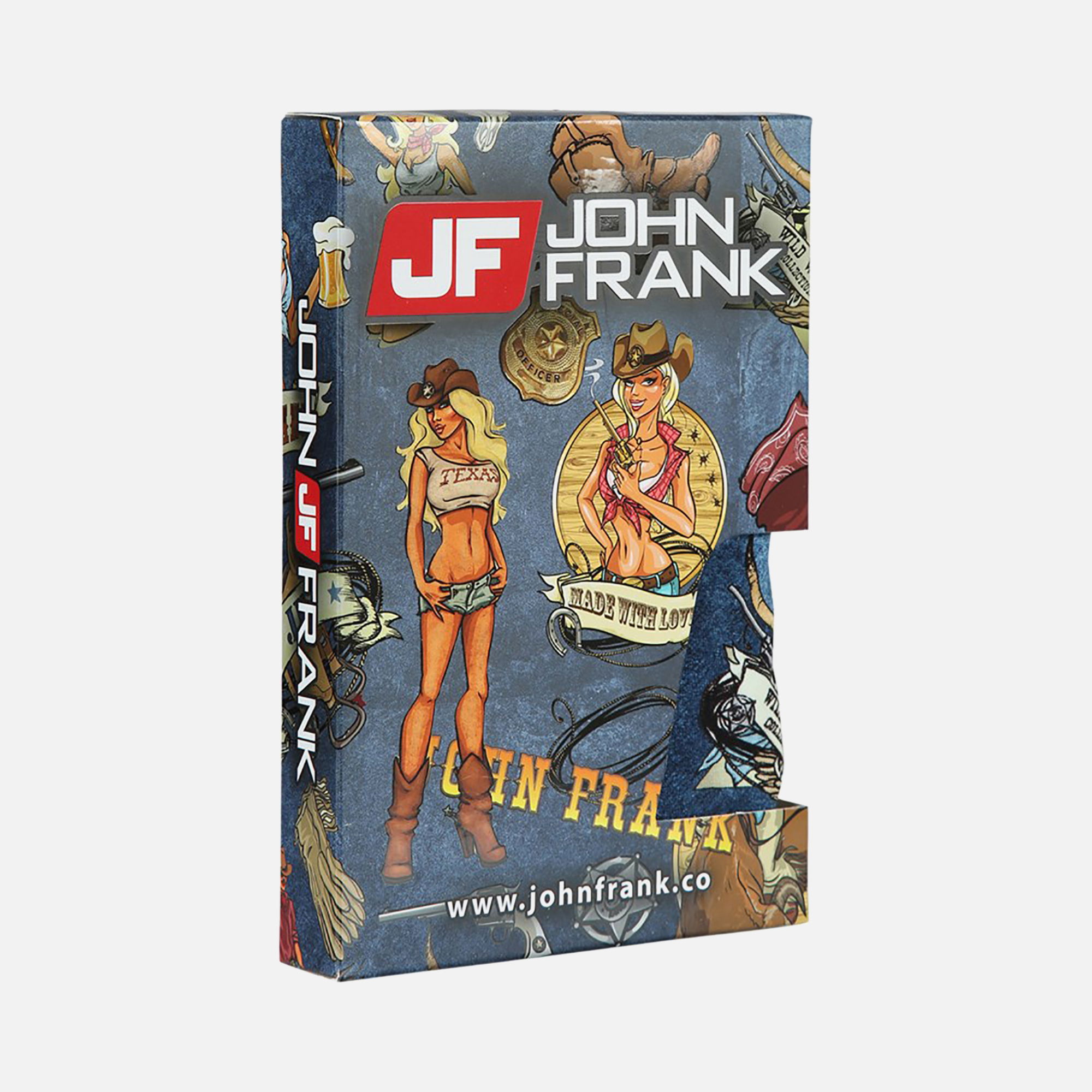 John Frank Kovboy Digital Printing Erkek Boxer