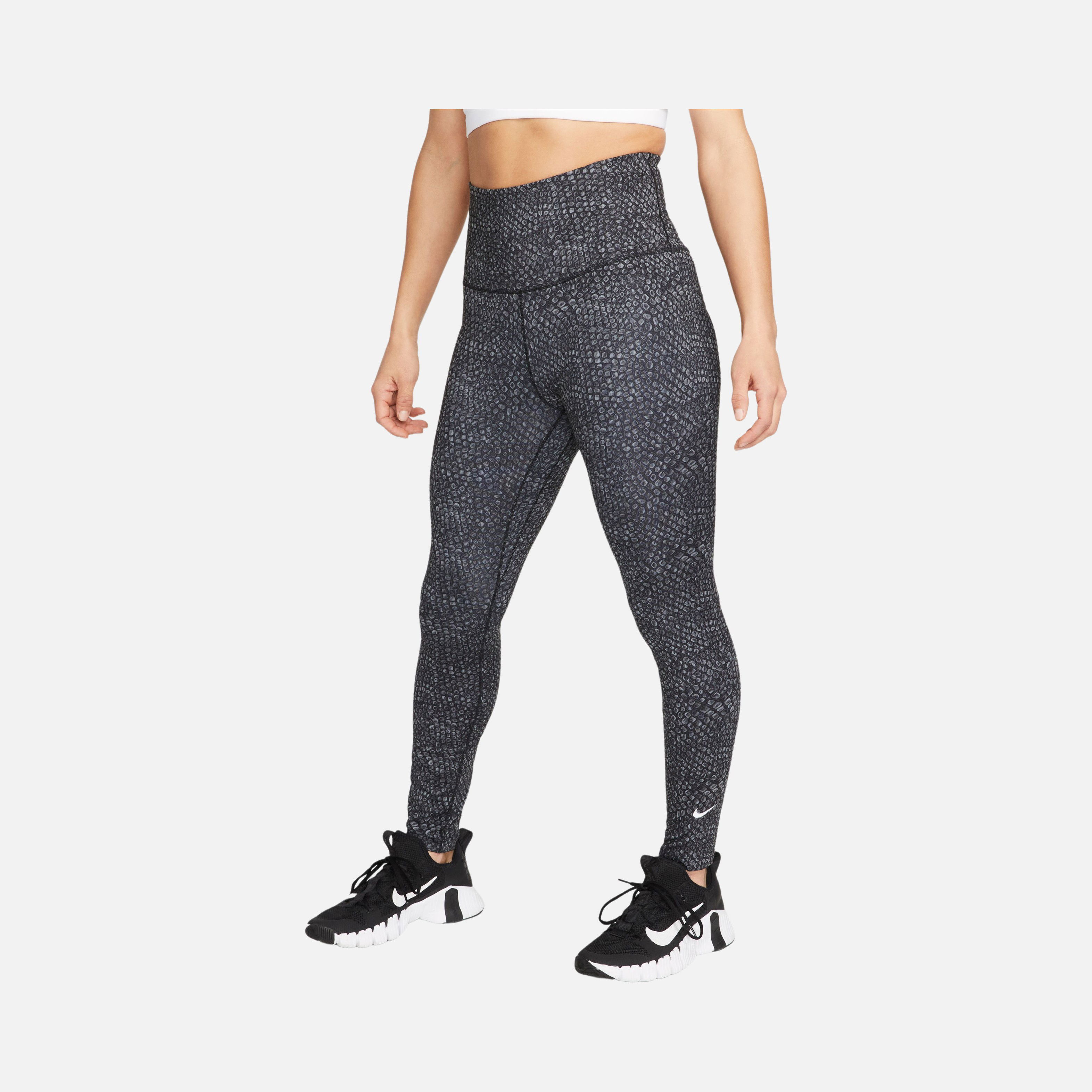 Nike One High-Waisted 7/8 Printed Training Kadın Tayt